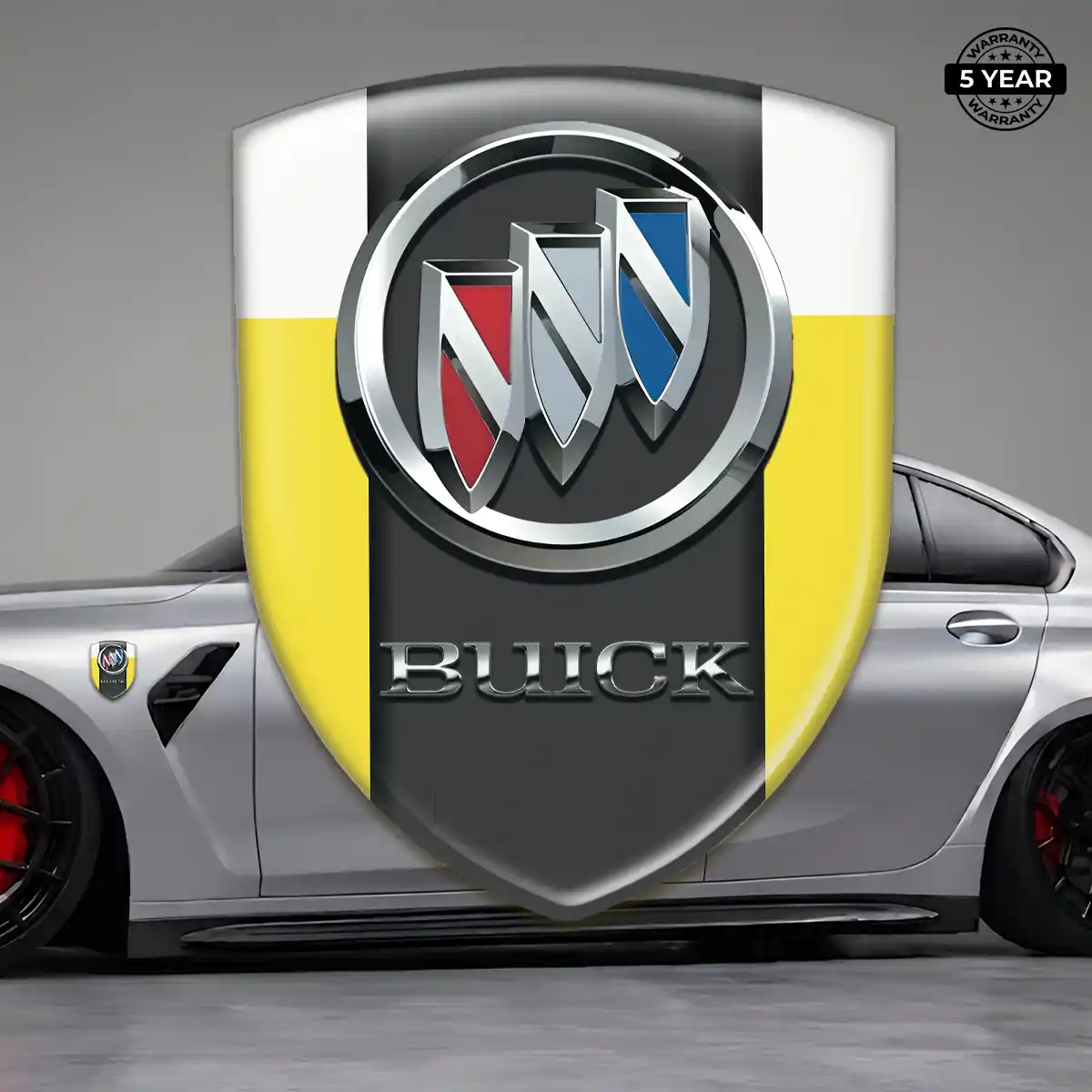 Buick Domed Logo Sticker Prime Quality