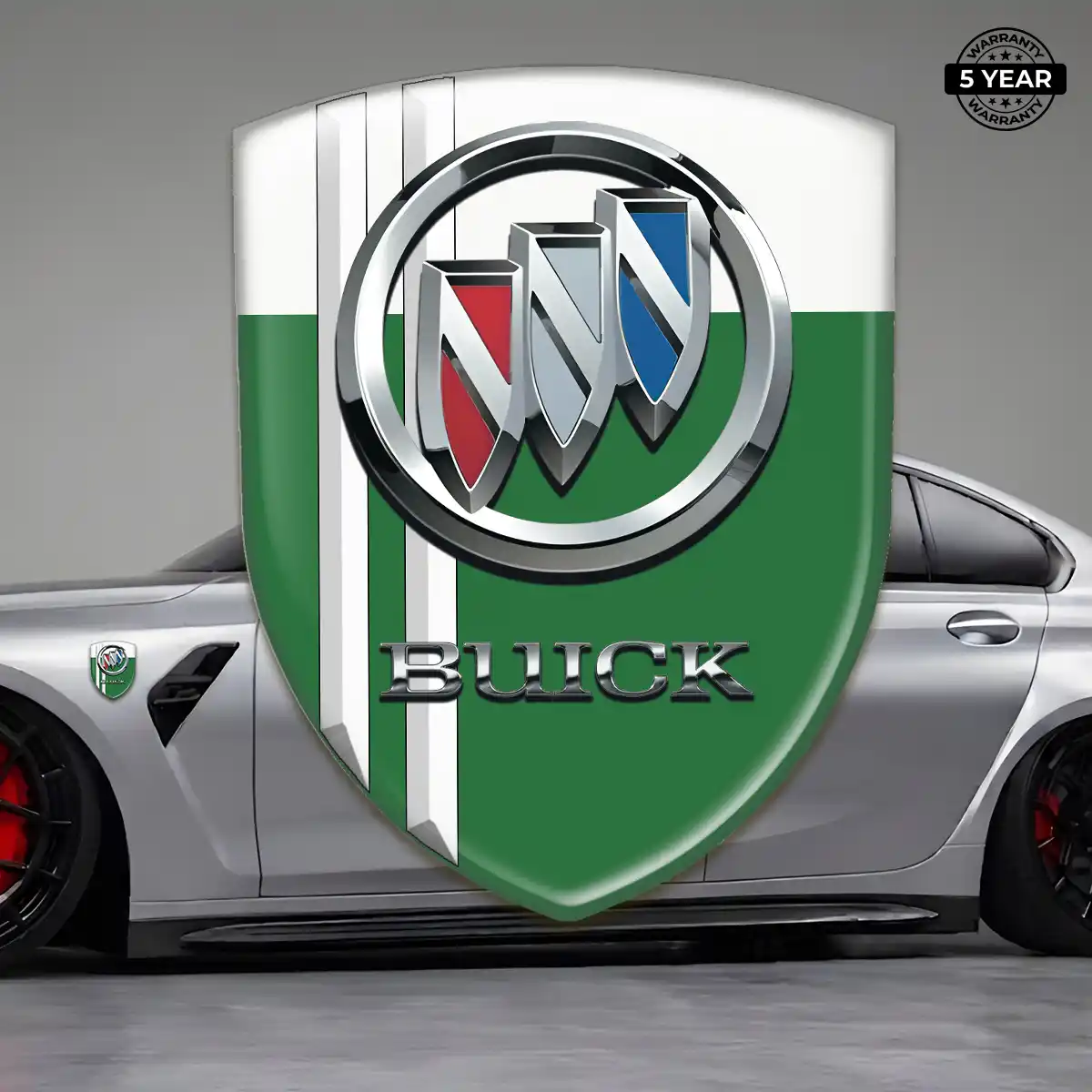 Buick Domed Logo Sticker Resin Elite