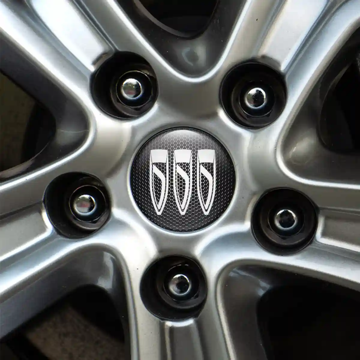 Buick Domed Sticker Self-Adhesive Stylish Design