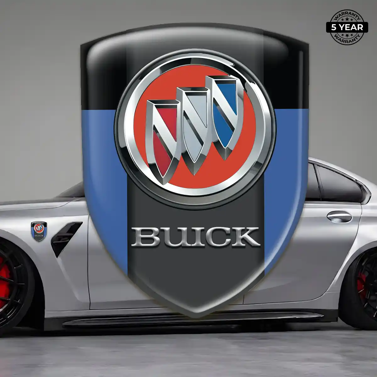 Buick Emblem Badge Elite Finish