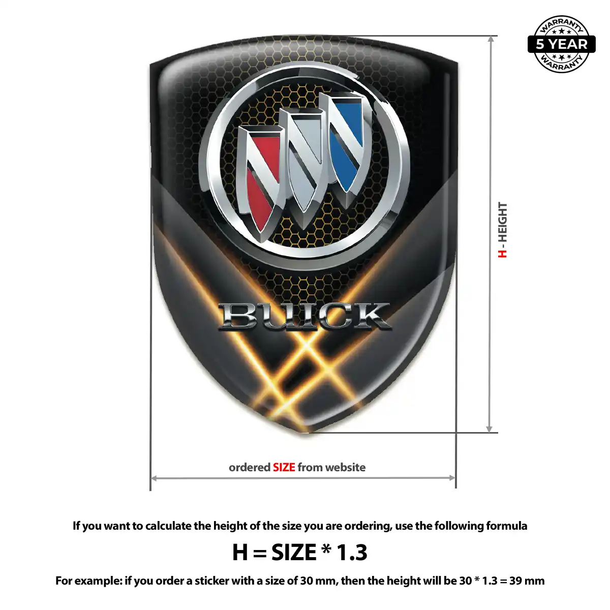 Buick Emblem Badge Exclusive Series