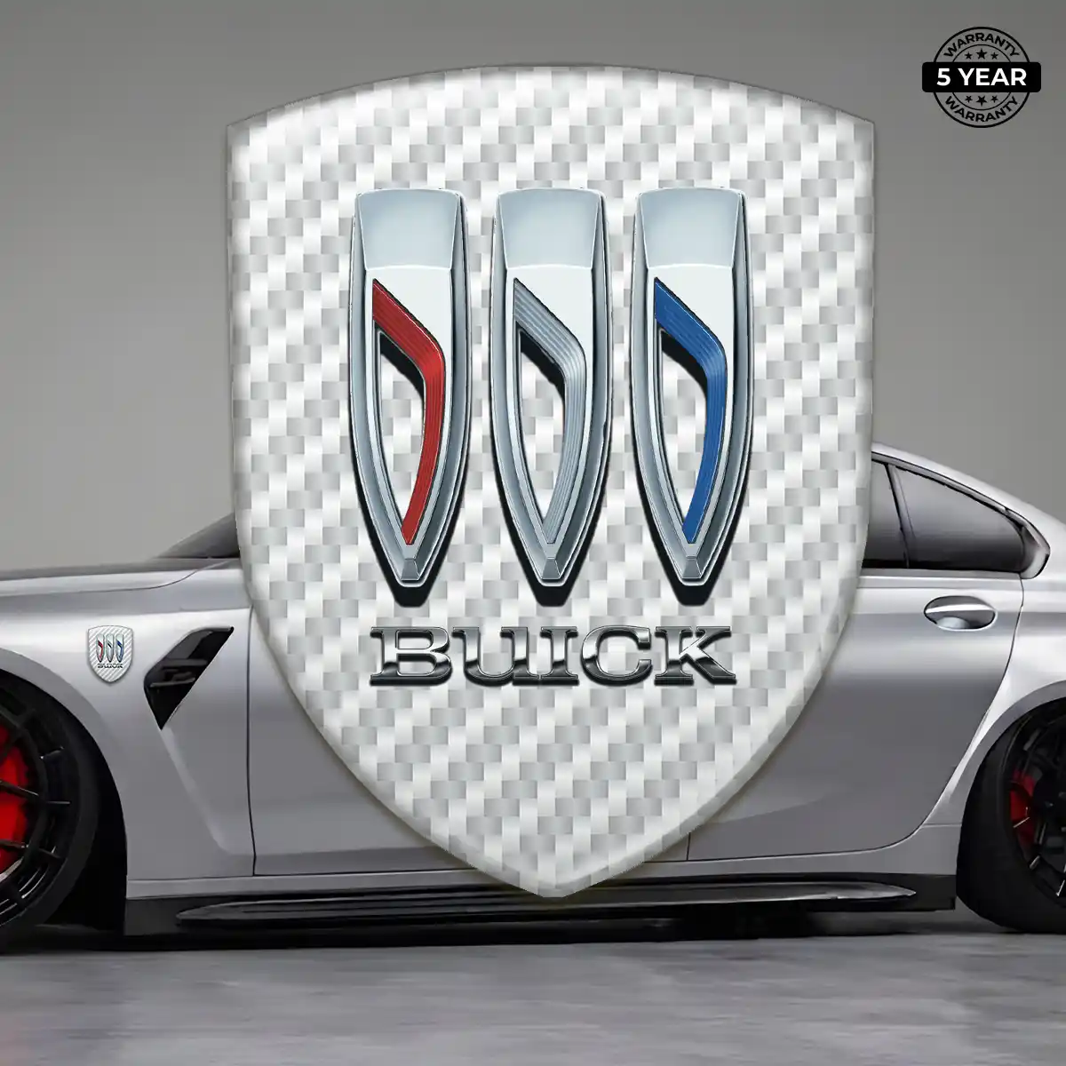 Buick Emblem Badge Logo Premium Dome