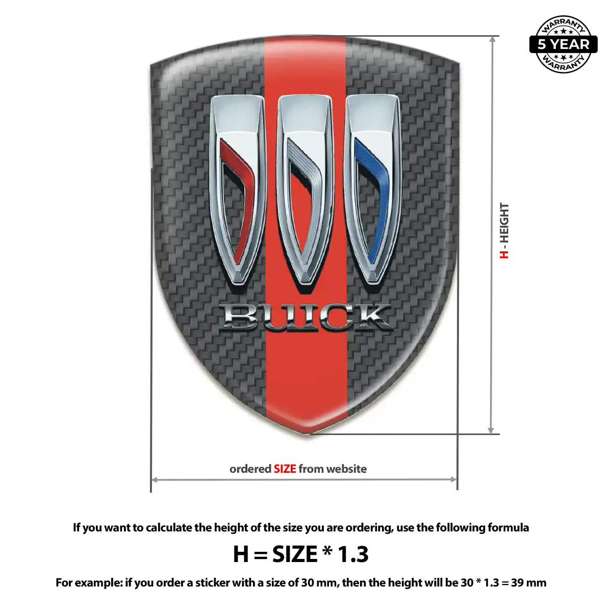 Buick Emblem Badge Noble Edition
