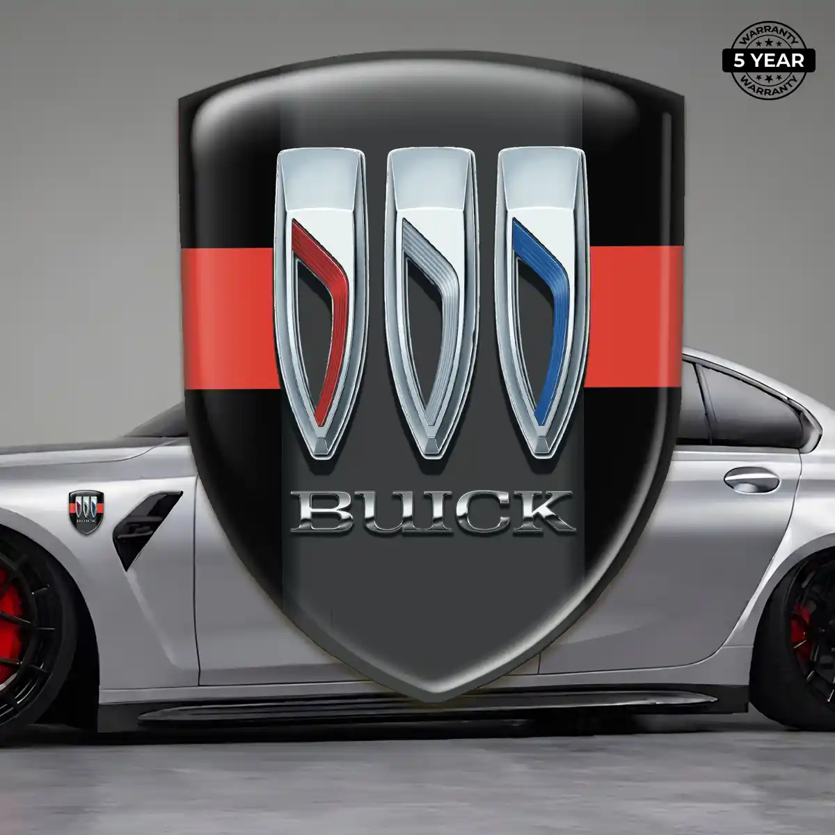 Buick Emblem Badge Premium Dome
