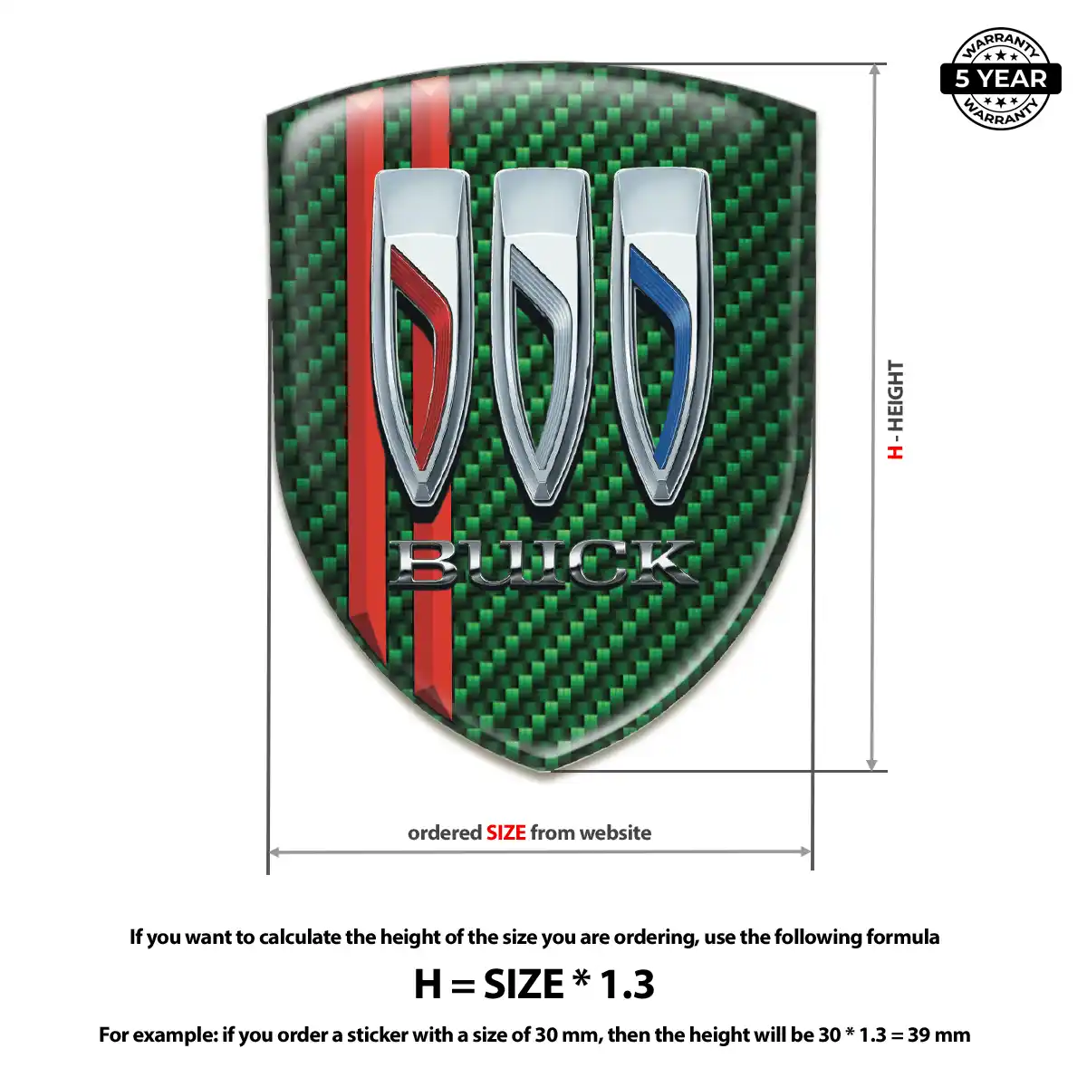 Buick Emblem Badge Prime Quality
