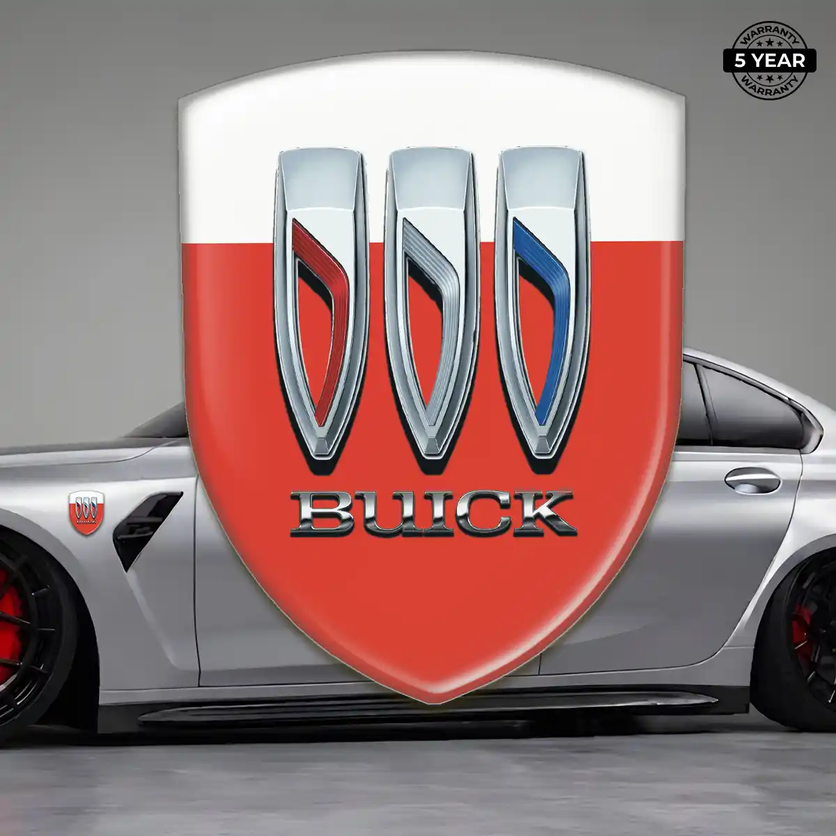 Buick Emblem Badge Refined Design
