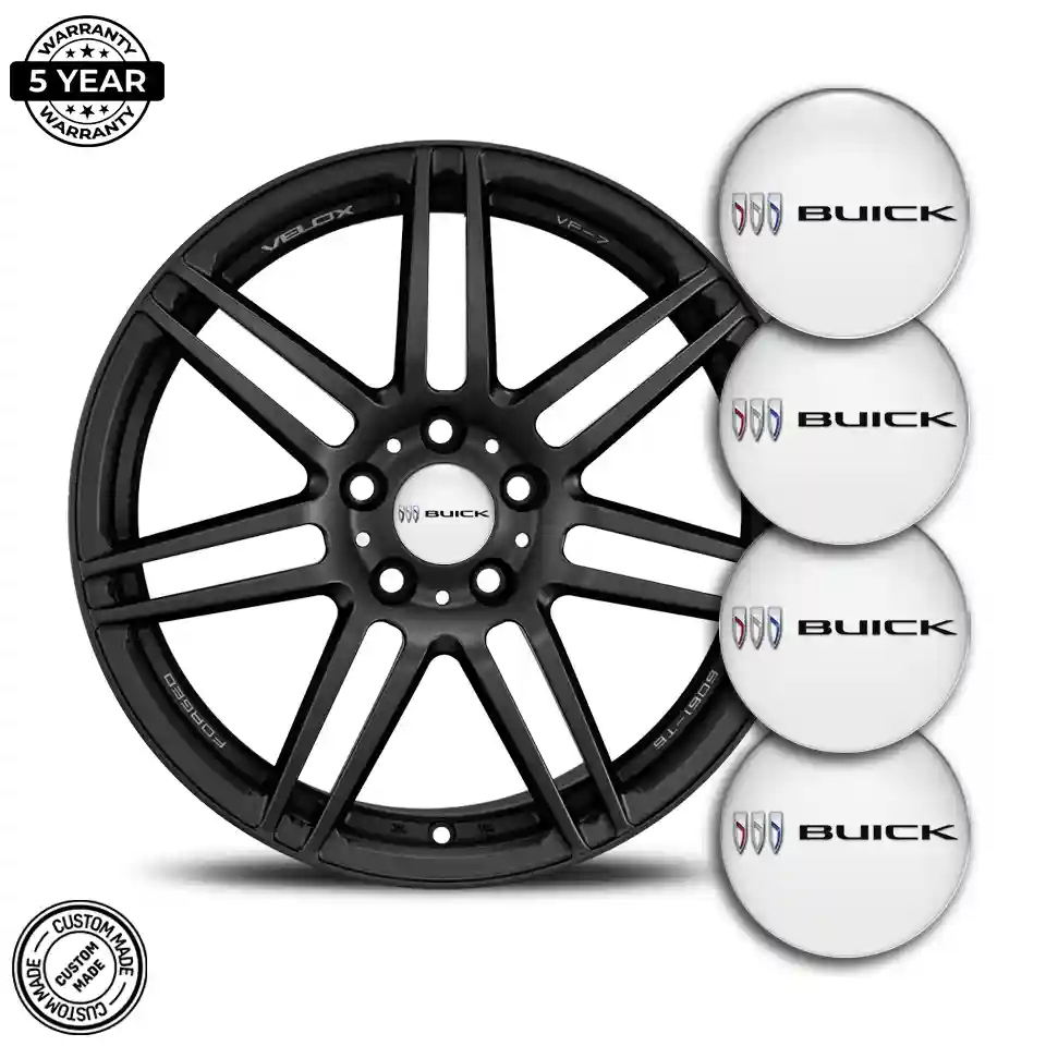 Buick Emblem Center Hub Cap Self-Adhesive Stylish Design