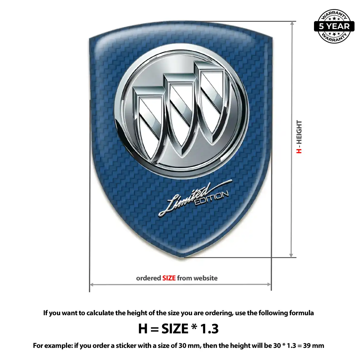 Buick Emblem Crest Deluxe Edition