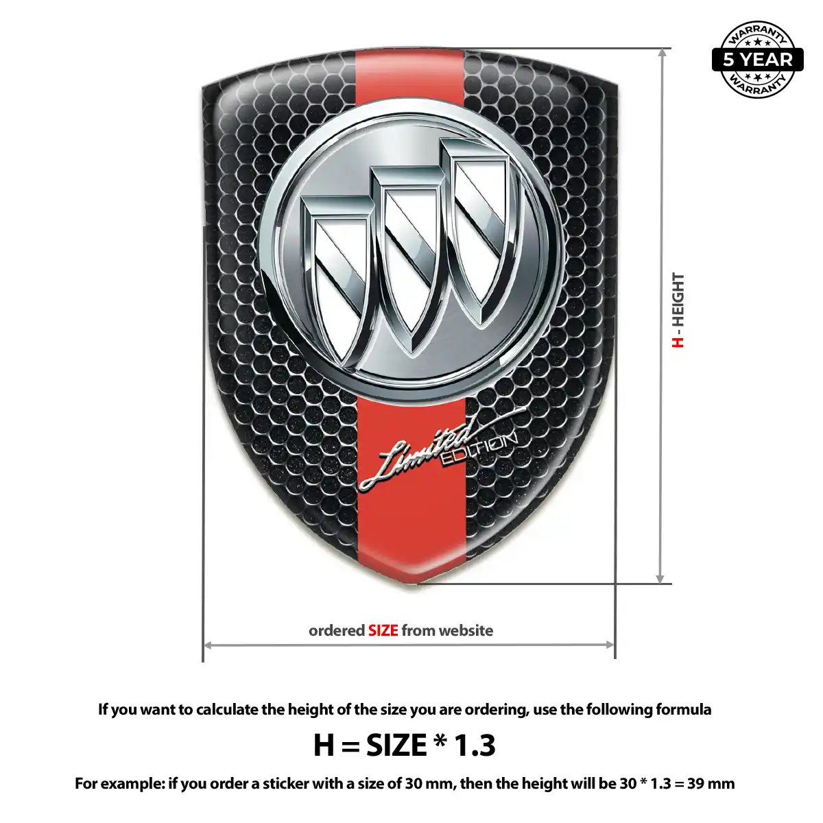 Buick Emblem Crest Elite Edition