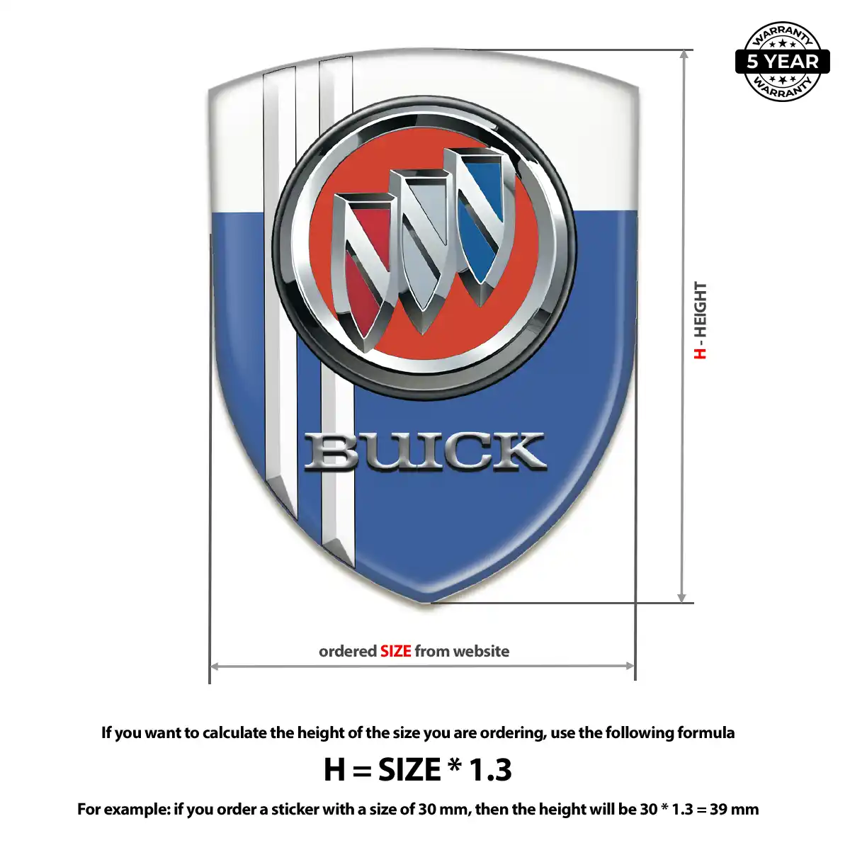 Buick Emblem Crest Exclusive Series