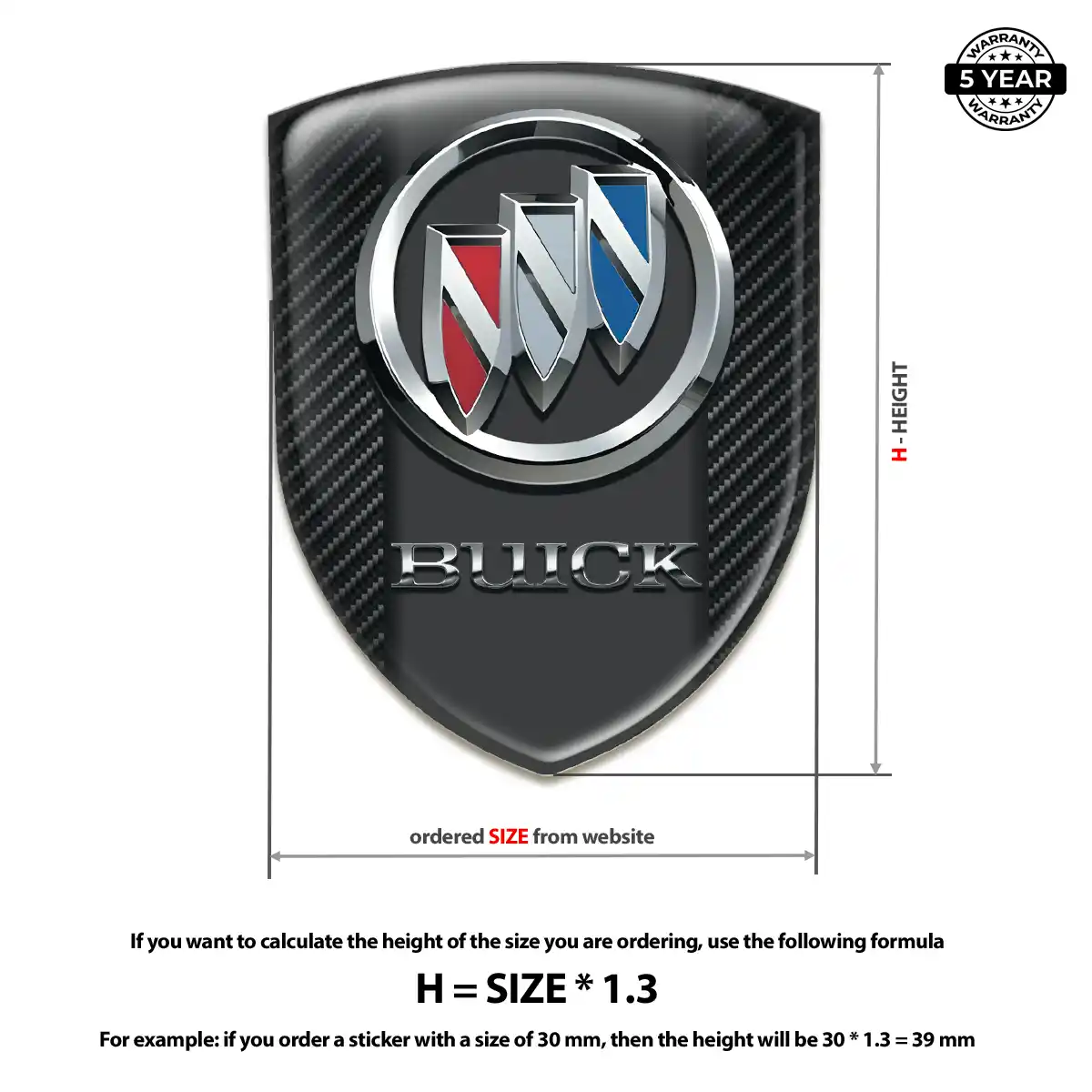 Buick Emblem Crest Noble Edition