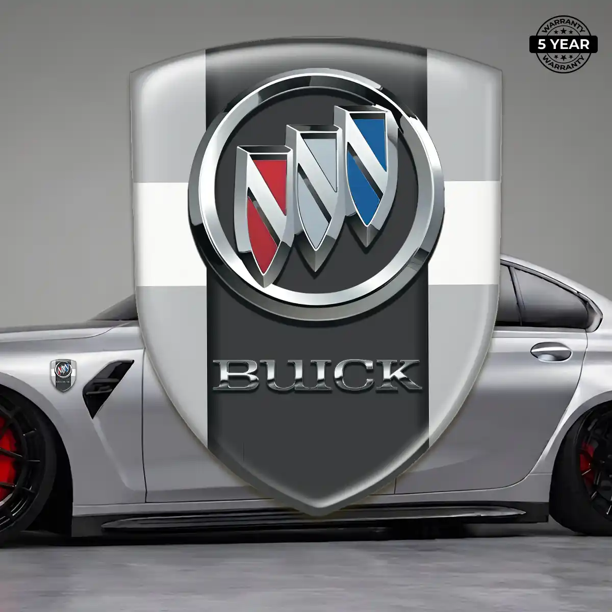 Buick Emblem Crest Premium Dome