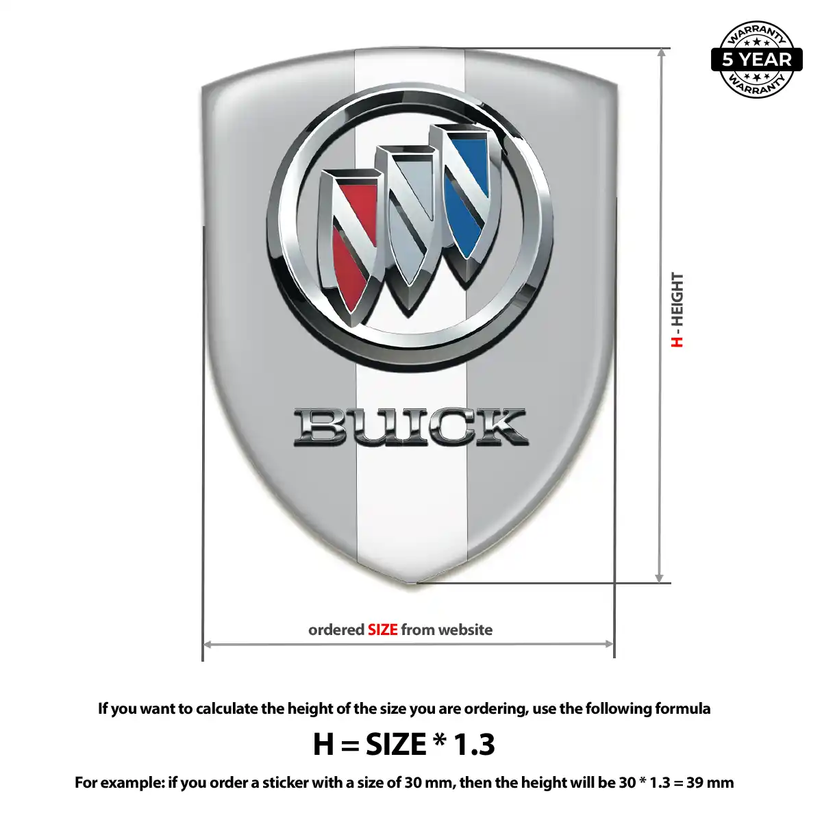Buick Emblem Crest Prestige Line