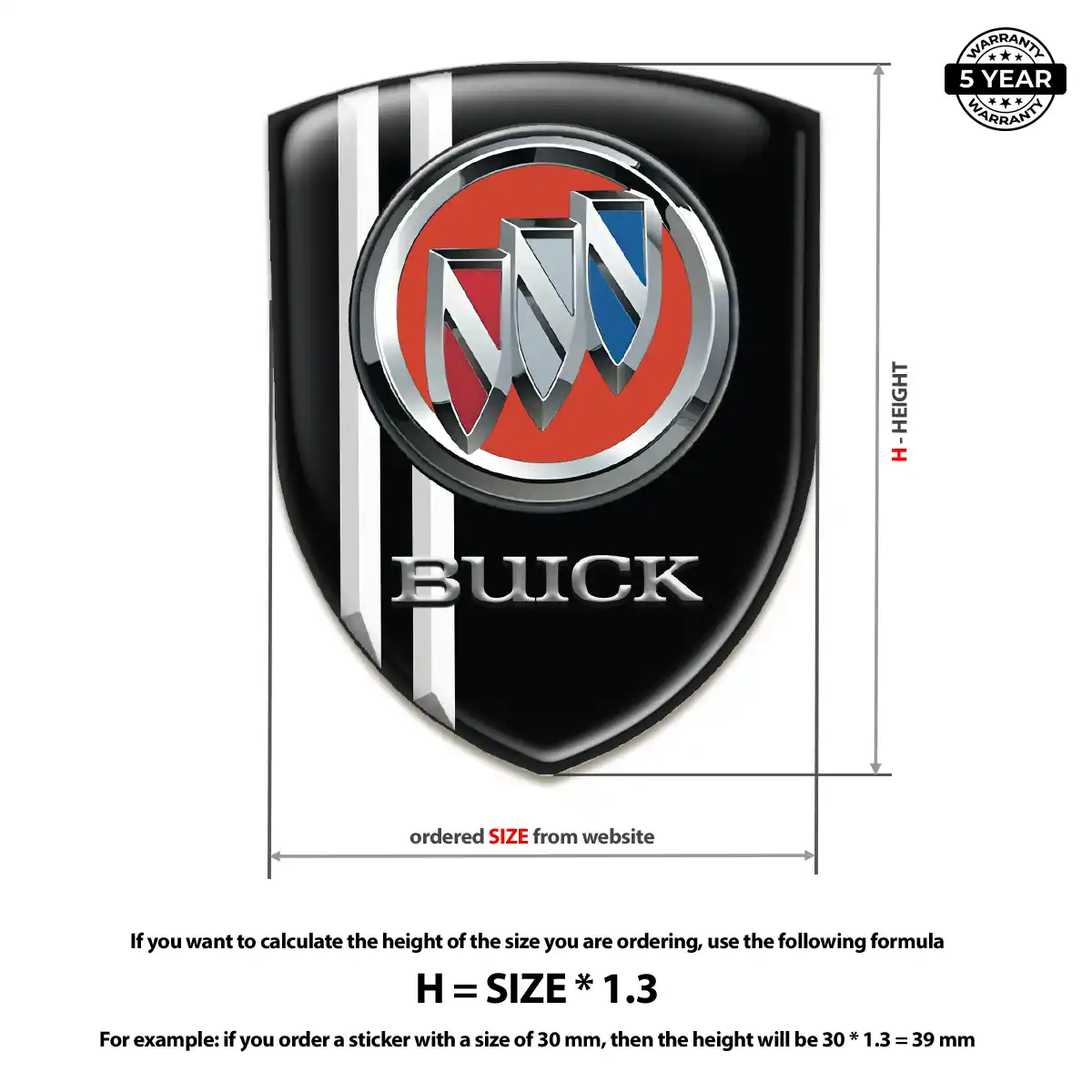 Buick Emblem Crest Prime Quality