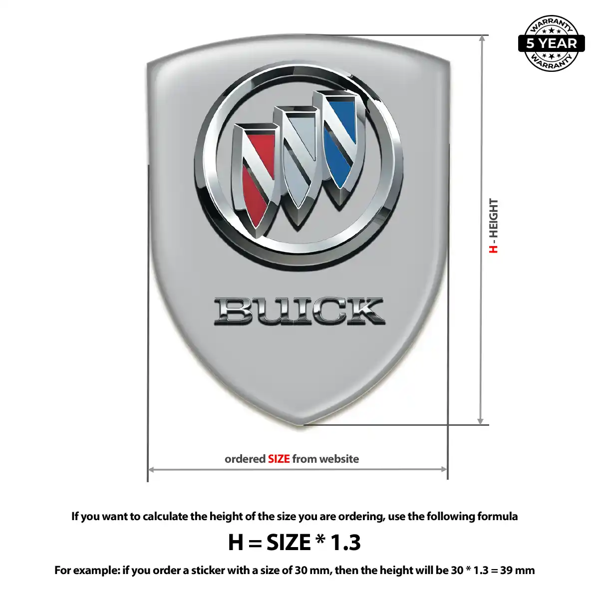 Buick Emblem Crest Signature Grade