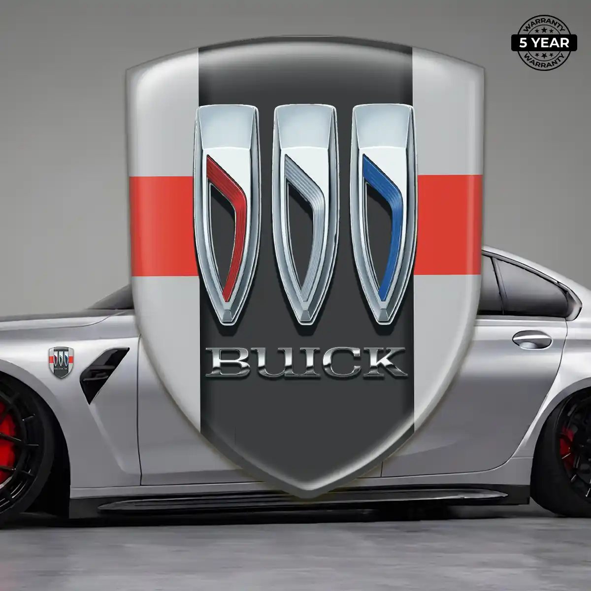 Buick Emblem Domed Badge Deluxe Edition