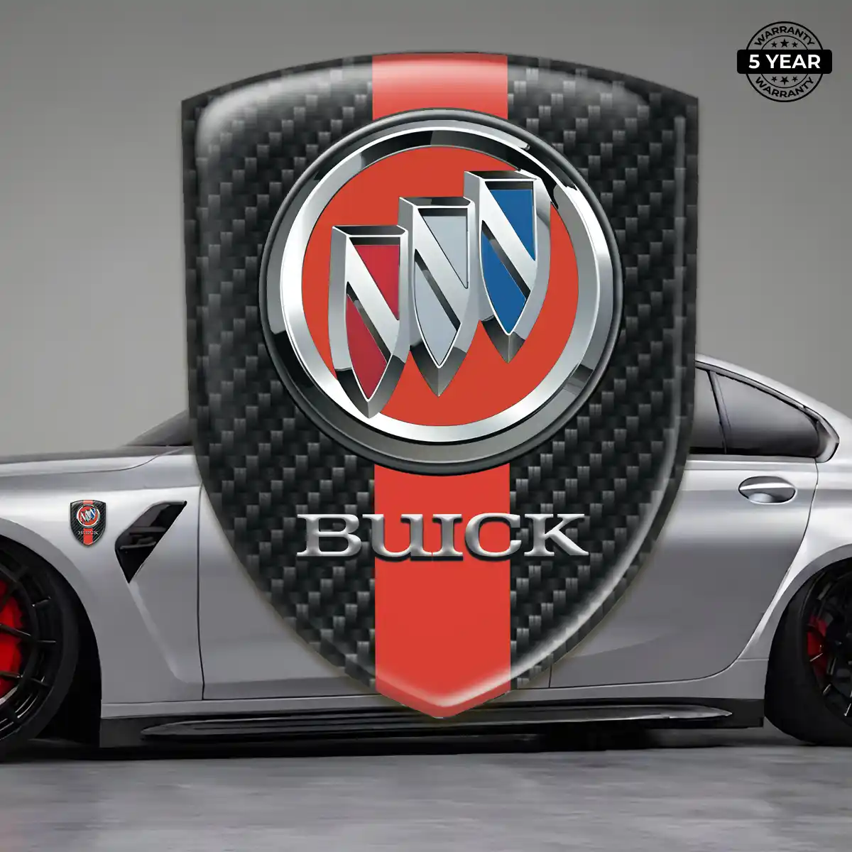 Buick Emblem Domed Badge Interior Luxe