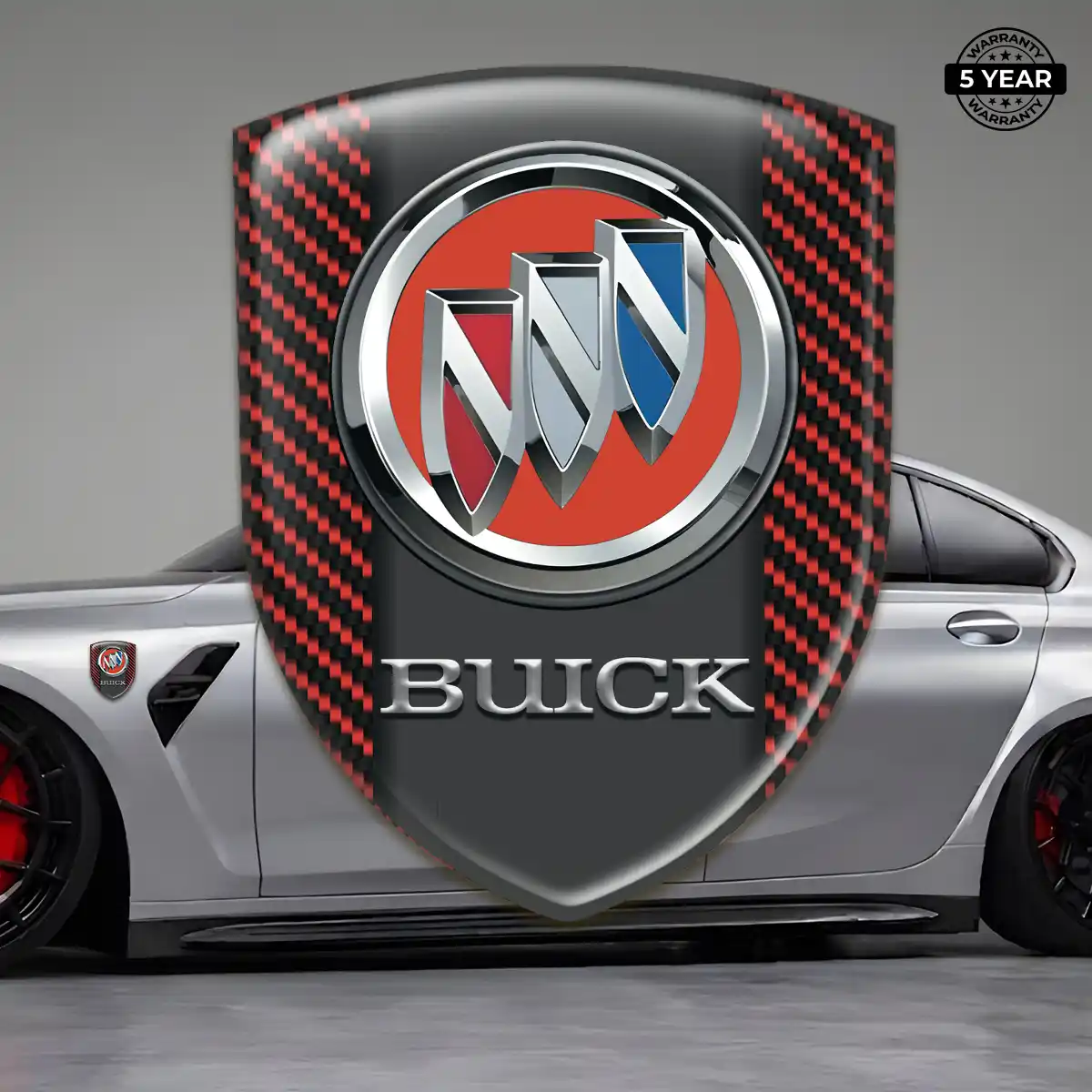 Buick Emblem Domed Badge Noble Edition