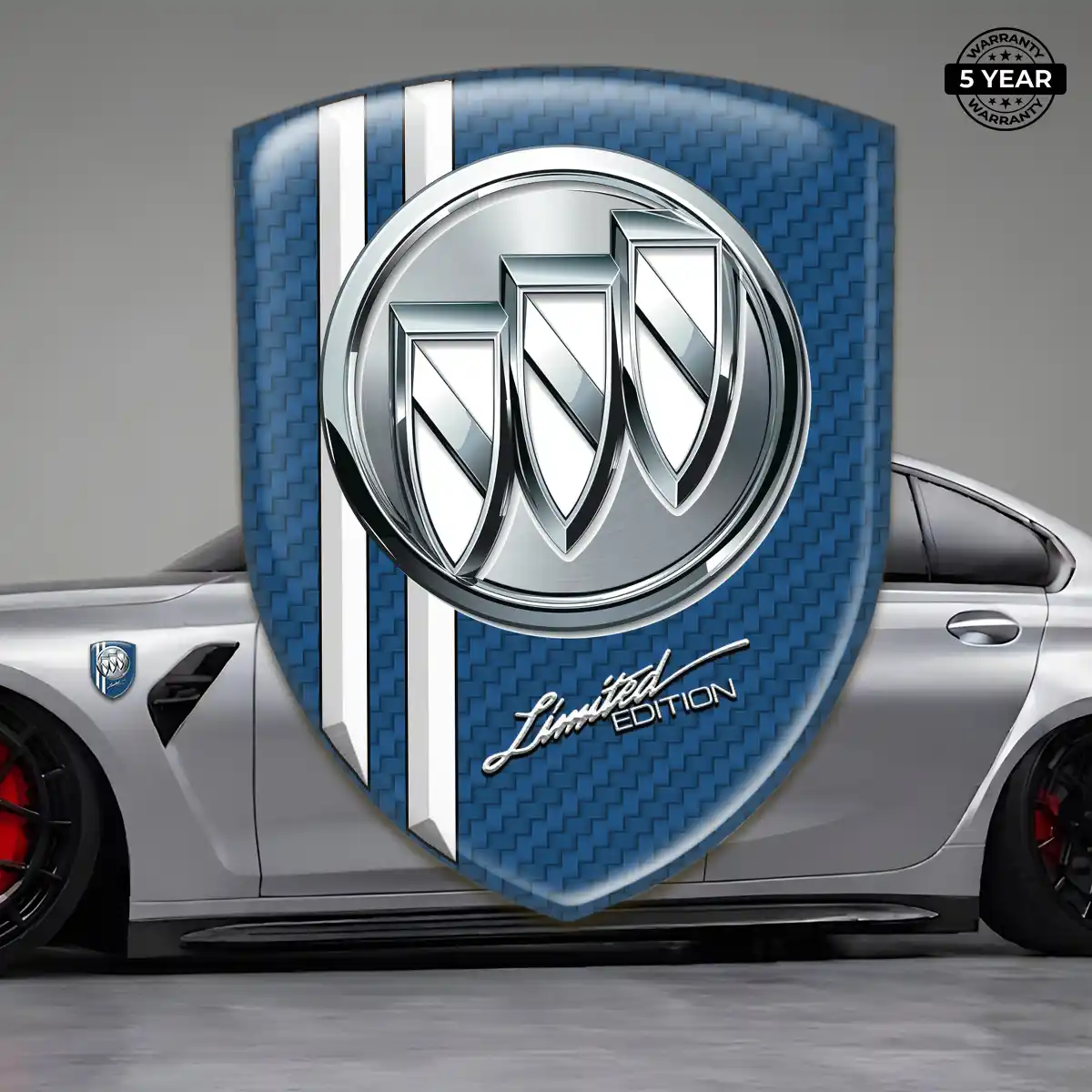 Buick Emblem Domed Badge Opulent Line