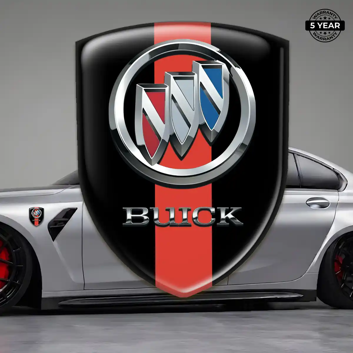 Buick Emblem Domed Badge Prime Quality