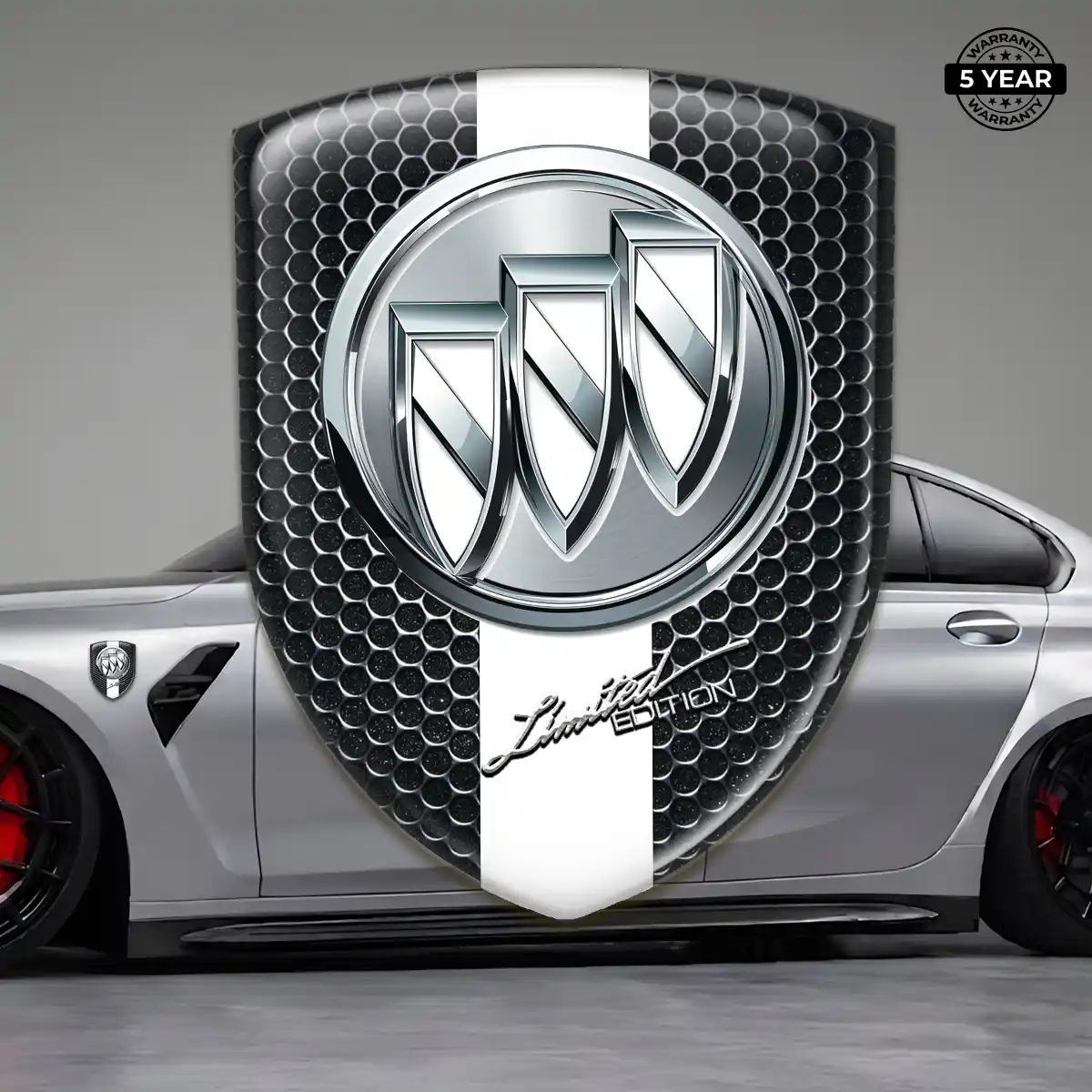 Buick Emblem Domed Badge Resin Luxe