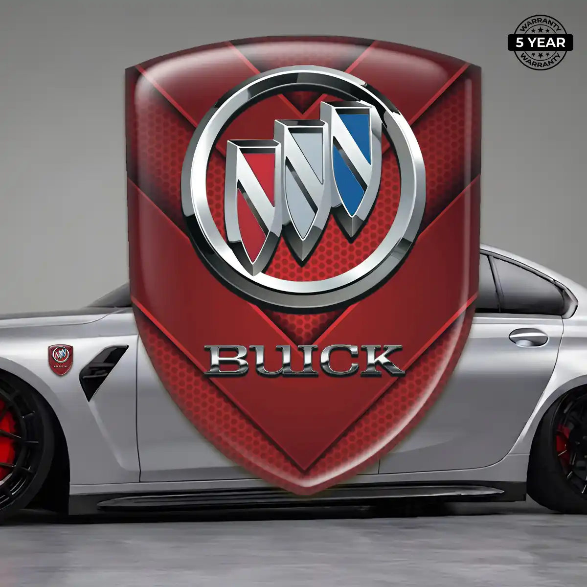 Buick Emblem Domed Badge Signature Grade
