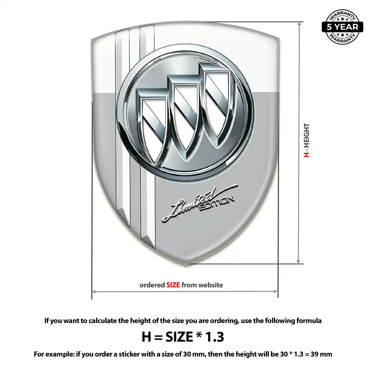 Buick Emblem Elite Finish