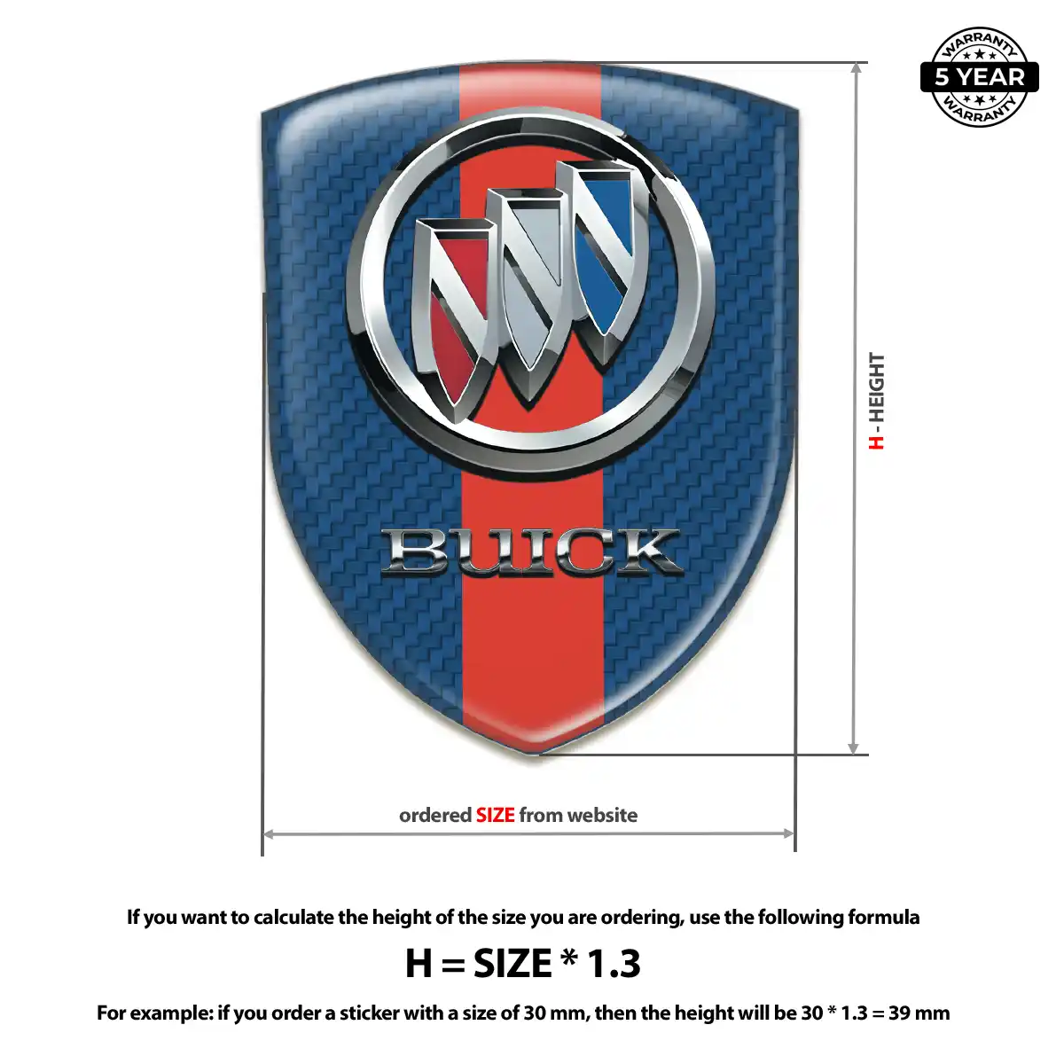 Buick Emblem Logo Badge Interior Luxe