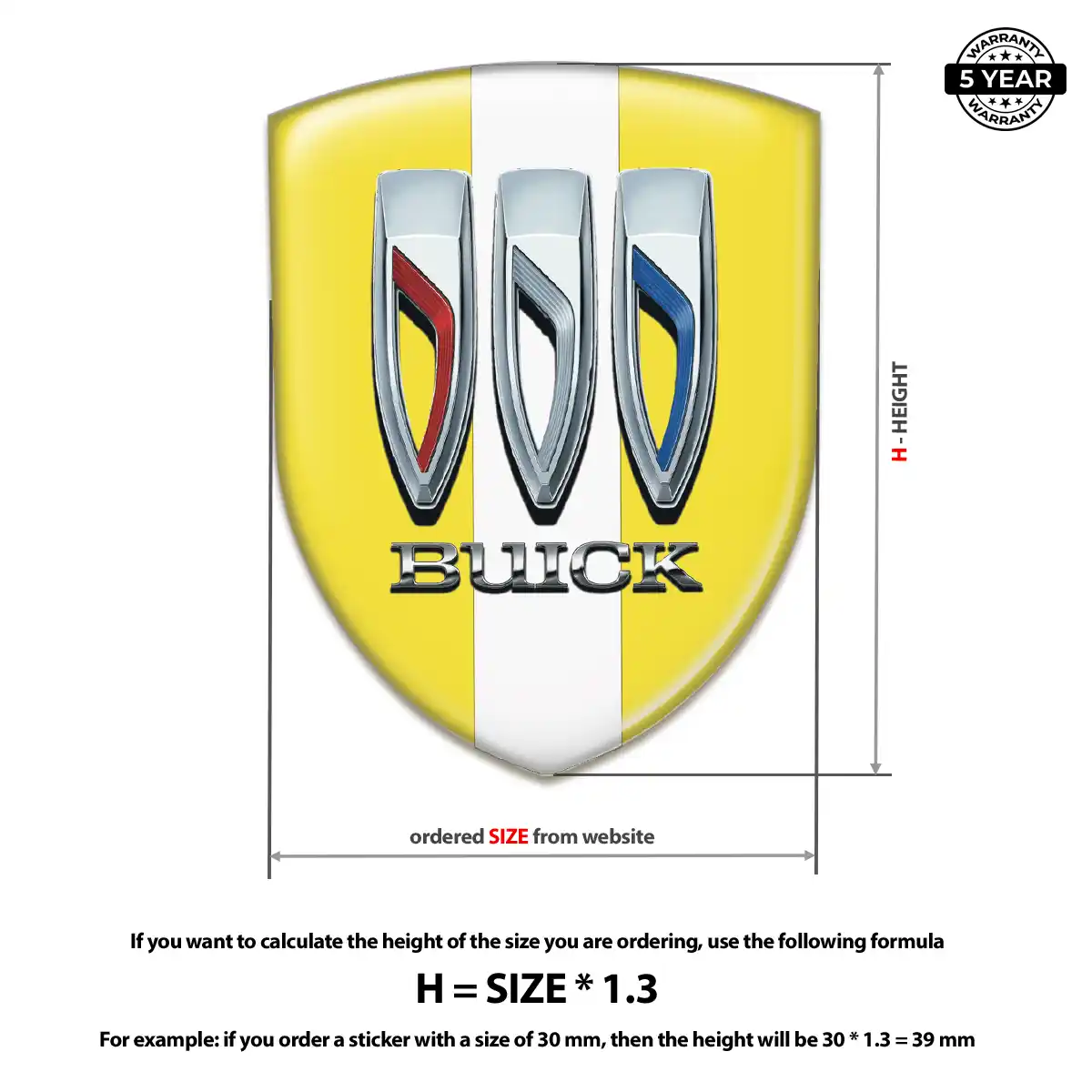 Buick Emblem Logo Badge Noble Edition