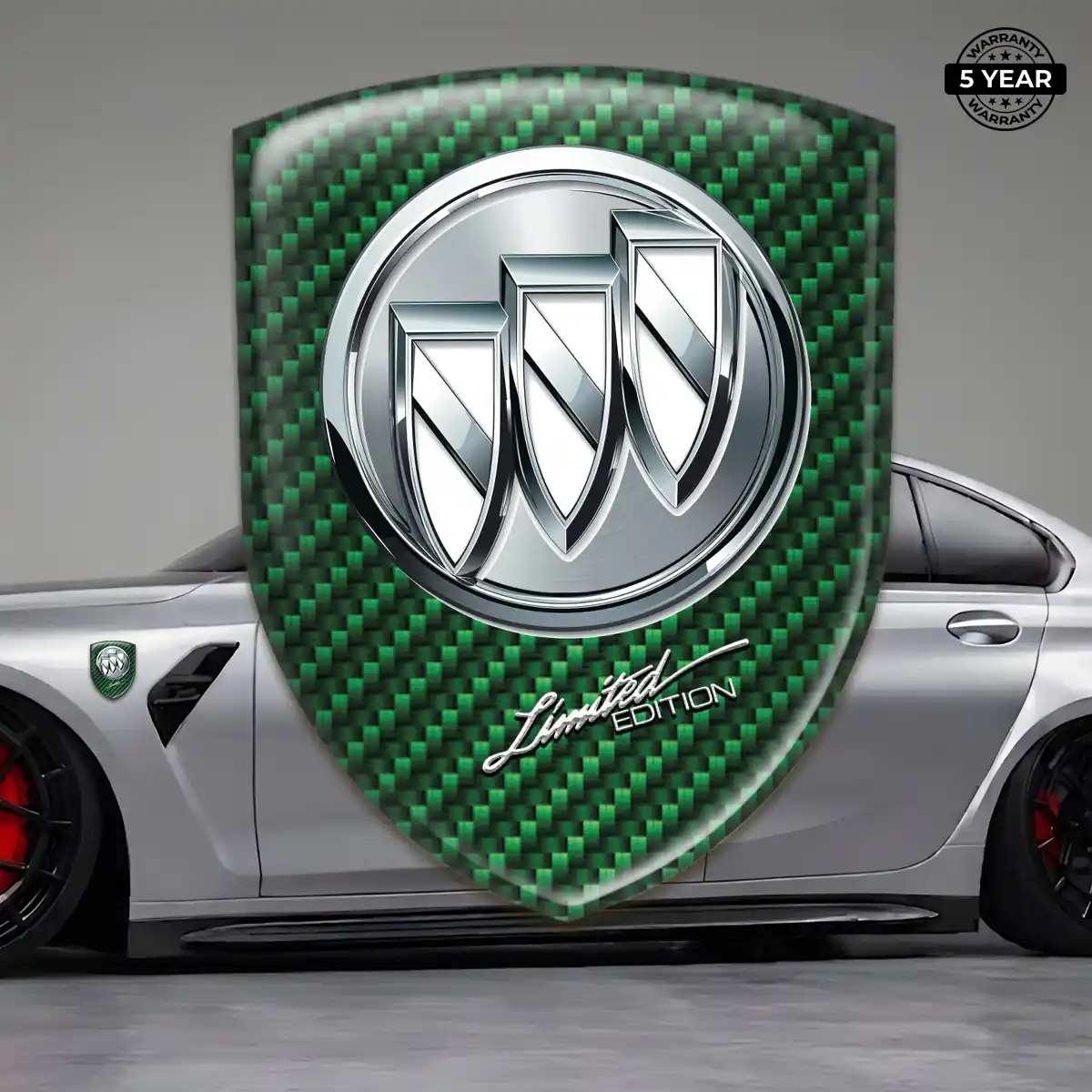 Buick Emblem Logo Badge Premium Dome