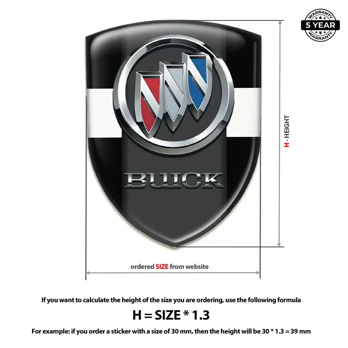 Buick Emblem Logo Deluxe Edition