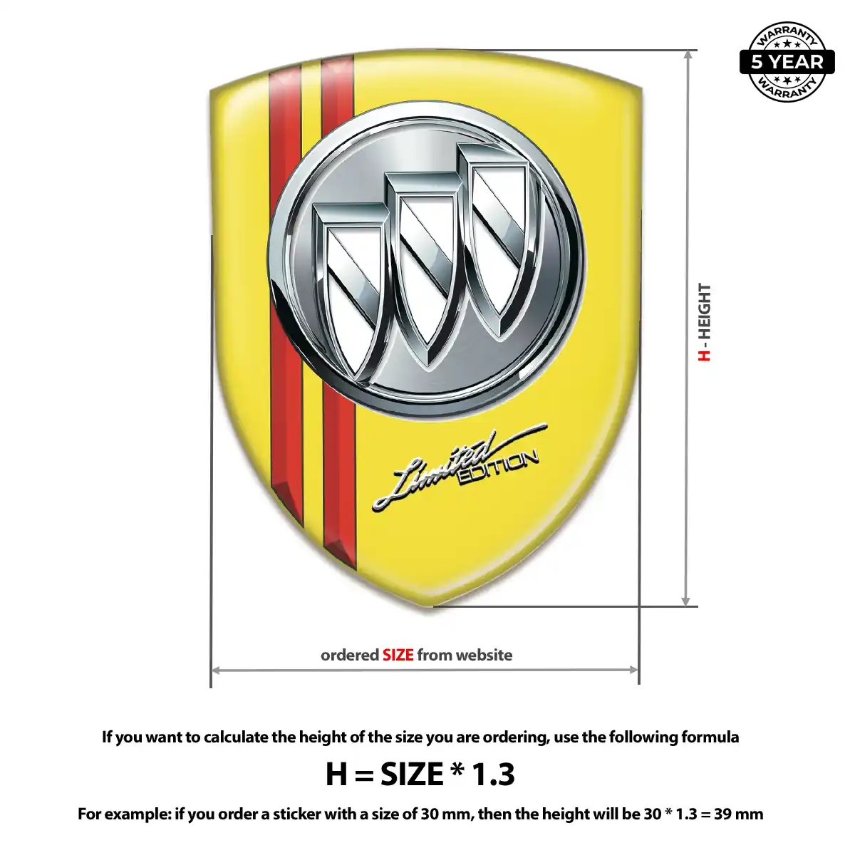 Buick Emblem Logo Prime Quality