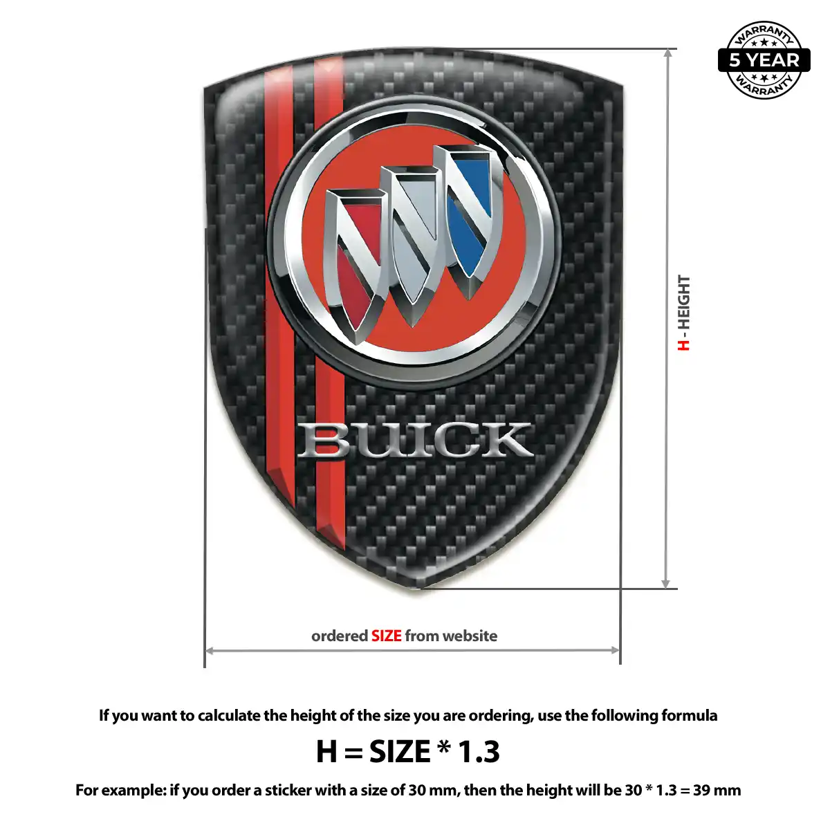 Buick Emblem Prime Quality