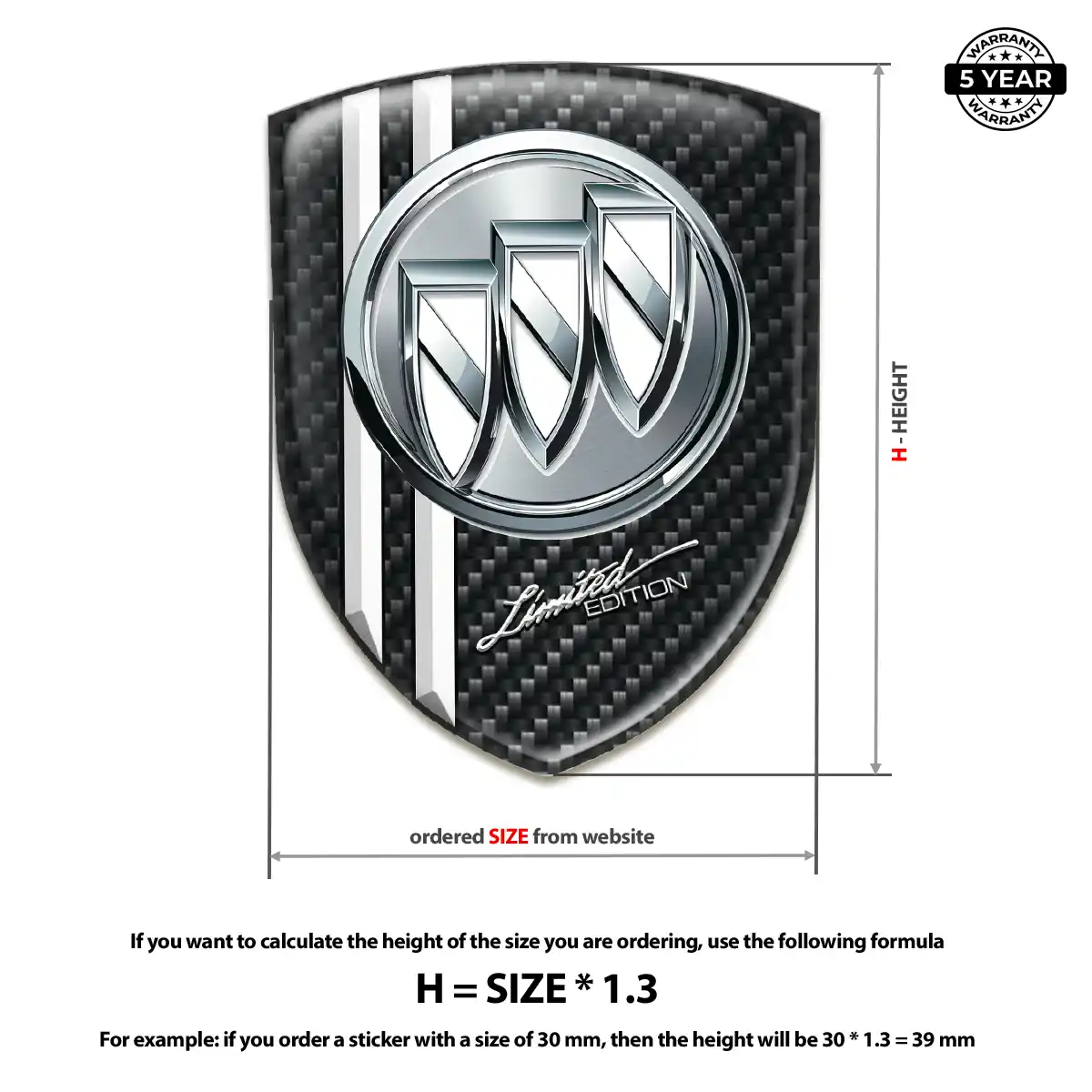 Buick Emblem Resin Elite