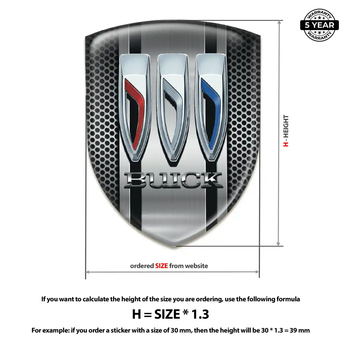 Buick Emblem Shield Elite Edition
