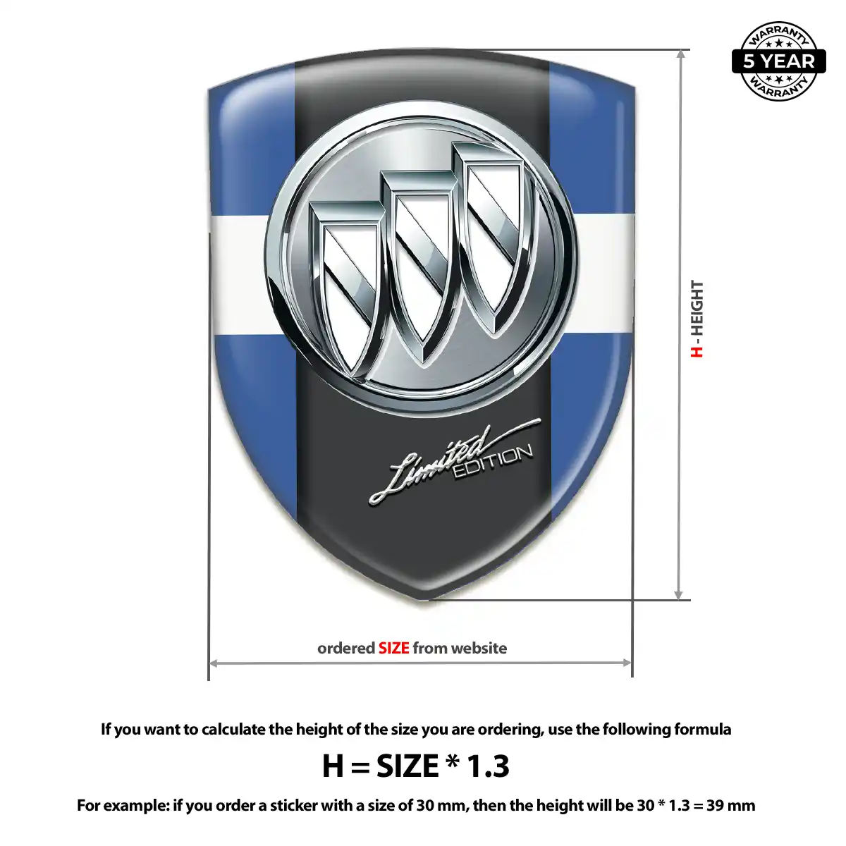 Buick Emblem Shield Noble Edition