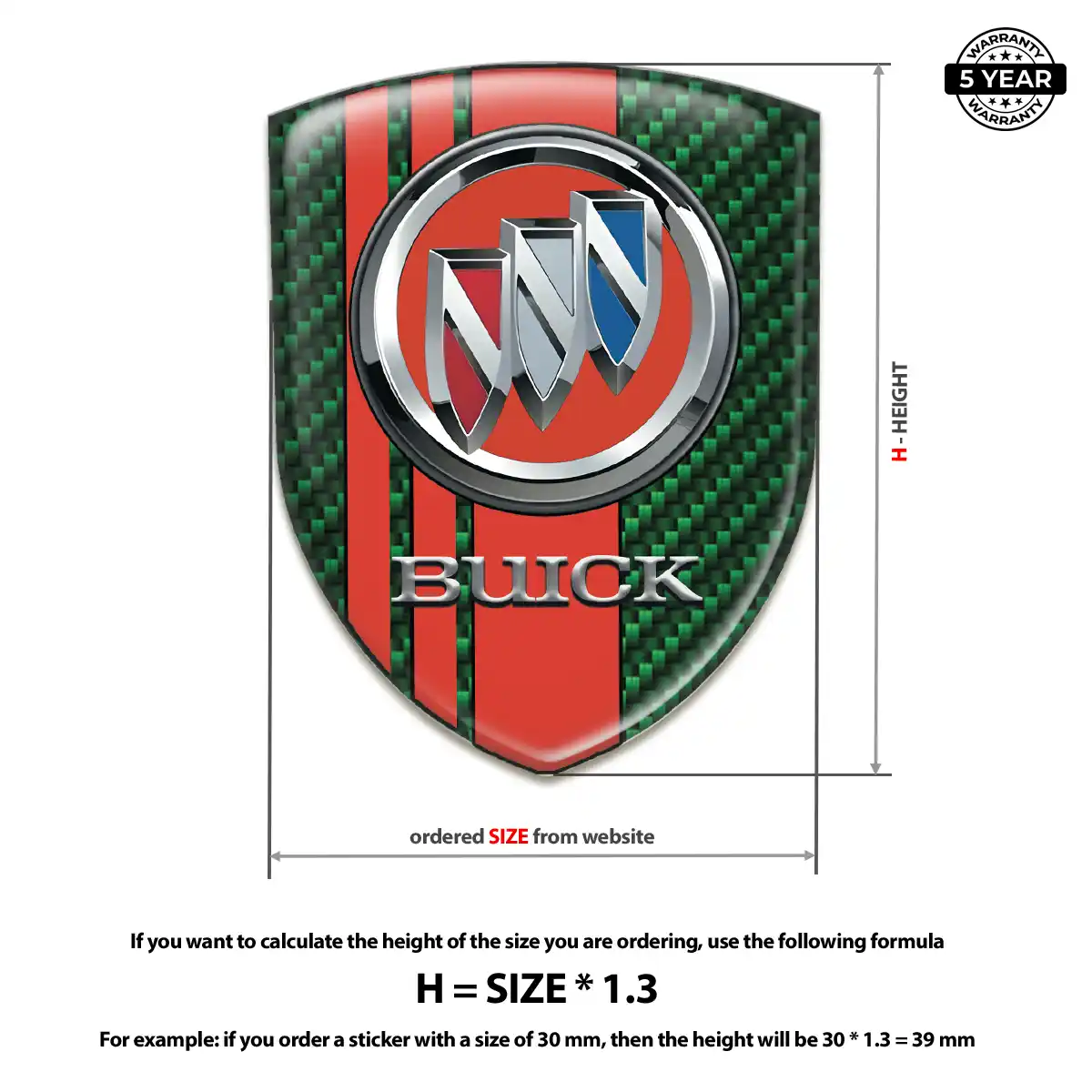 Buick Emblem Shield Opulent Line
