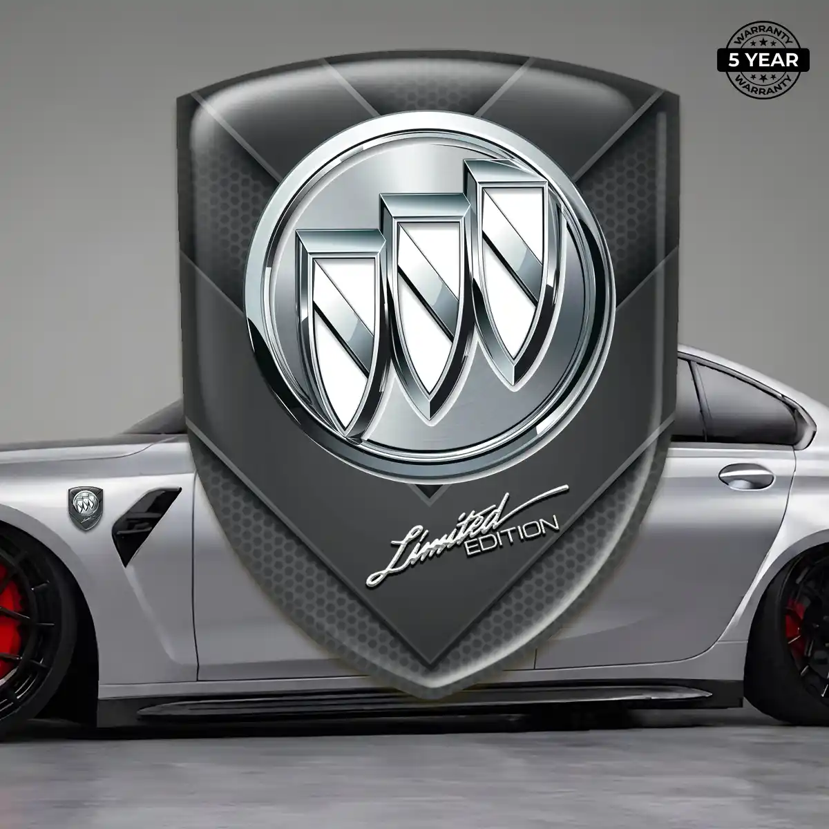 Buick Emblem Shield Refined Design
