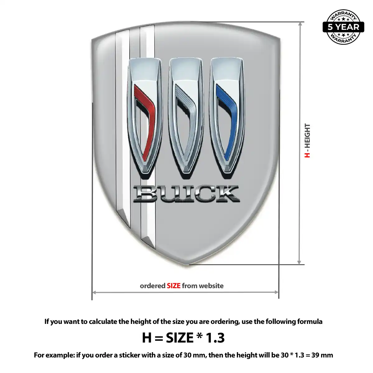 Buick Emblem Shield Superior Craft