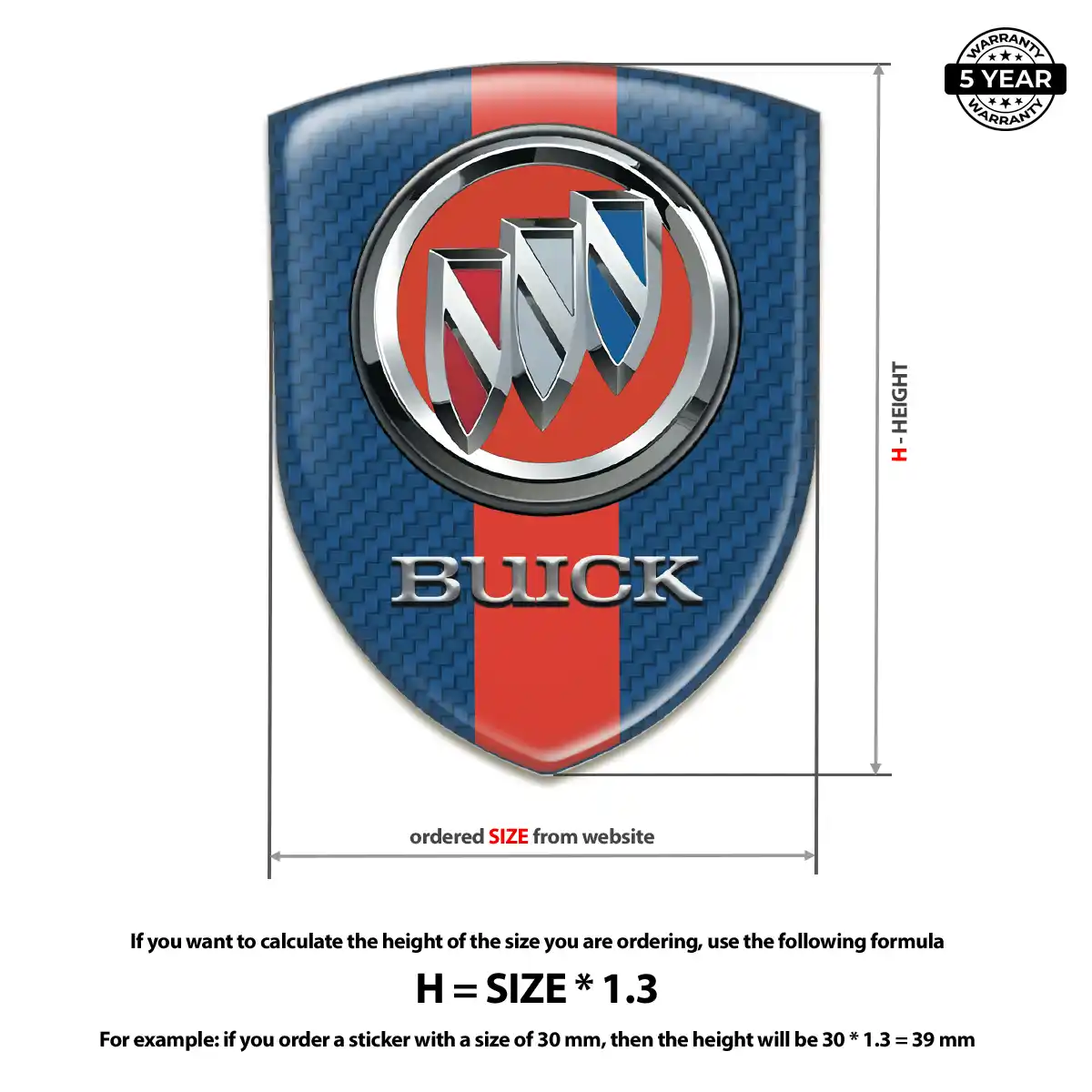 Buick Emblem Silicone Exclusive Series