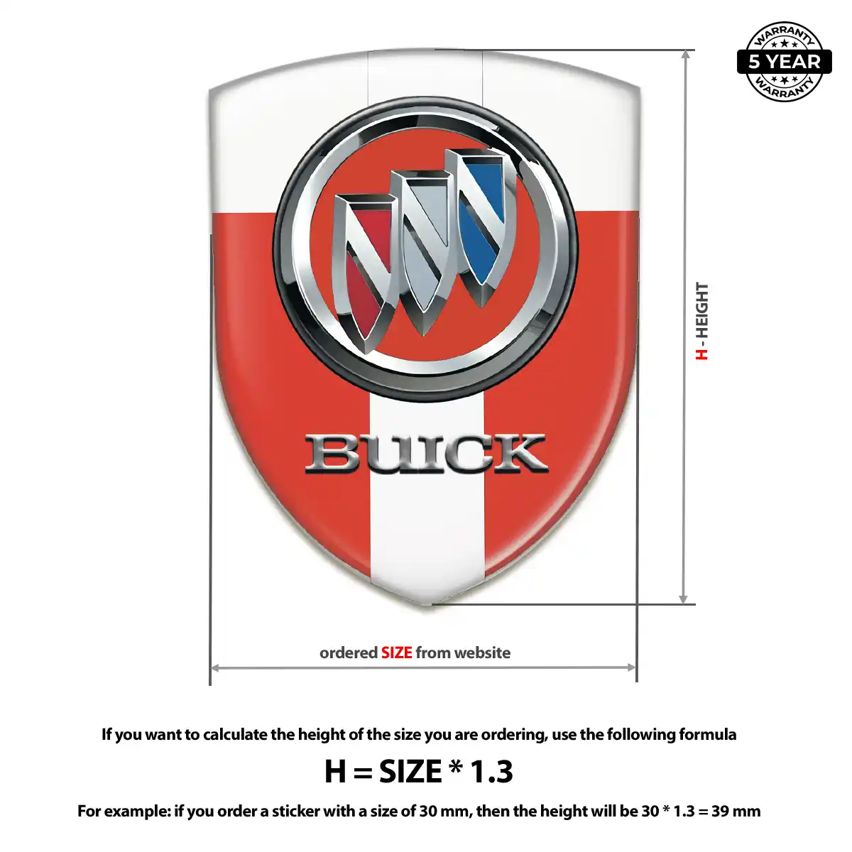 Buick Emblem Silicone Interior Luxe