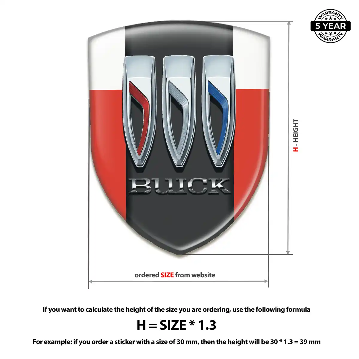 Buick Emblem Silicone Opulent Line