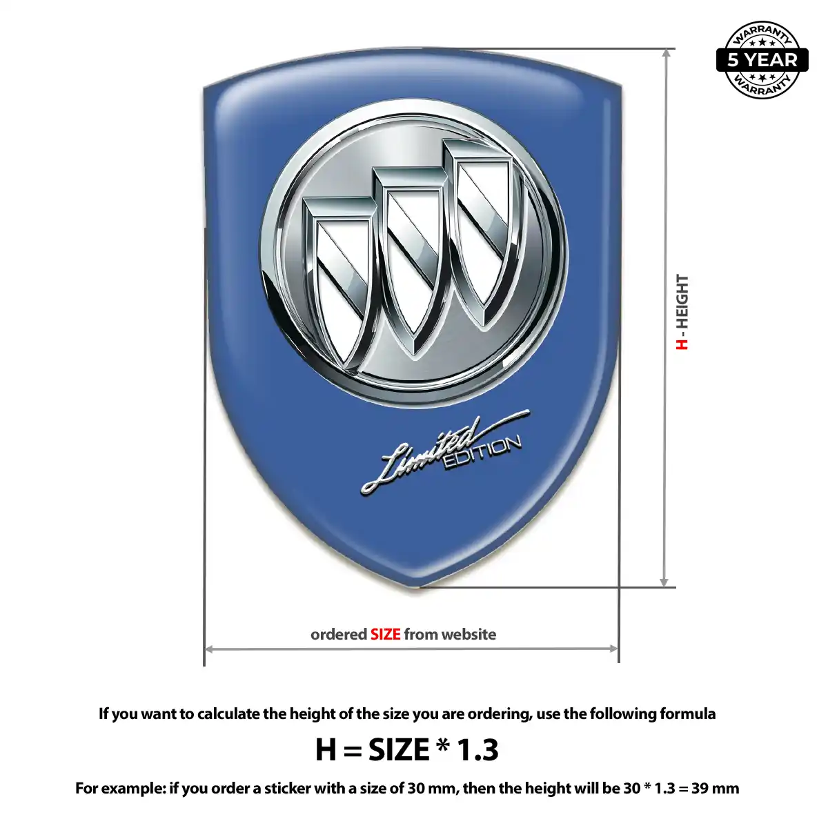 Buick Emblem Silicone Prestige Line