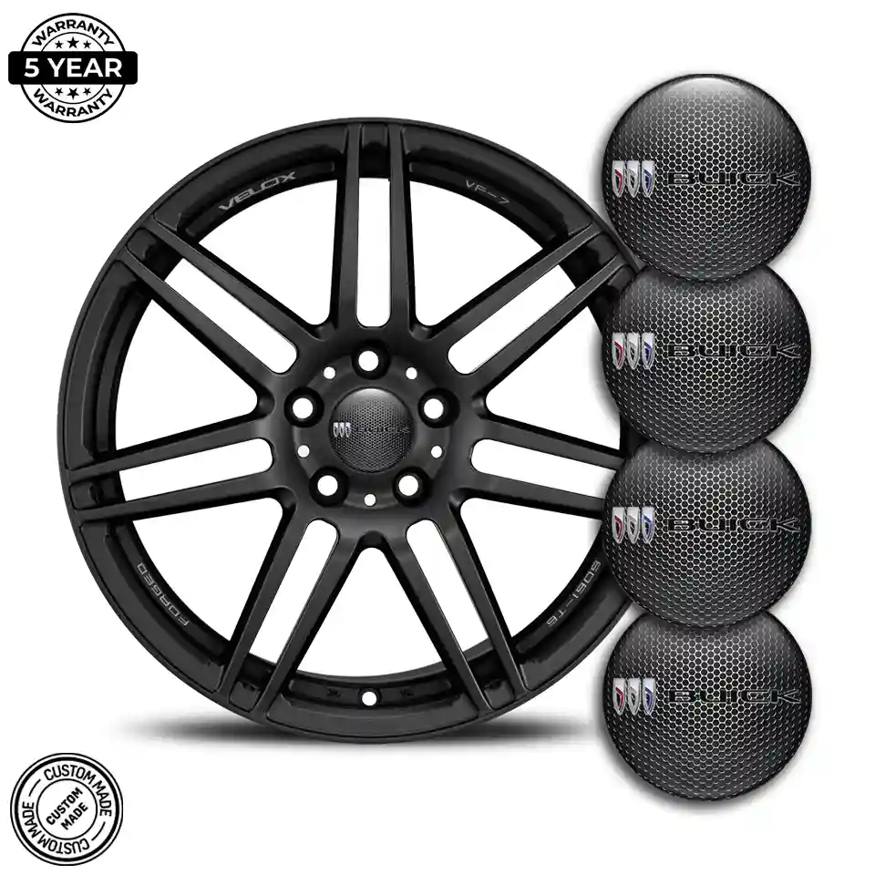 Buick Emblem Wheel Center Caps Premium Edition