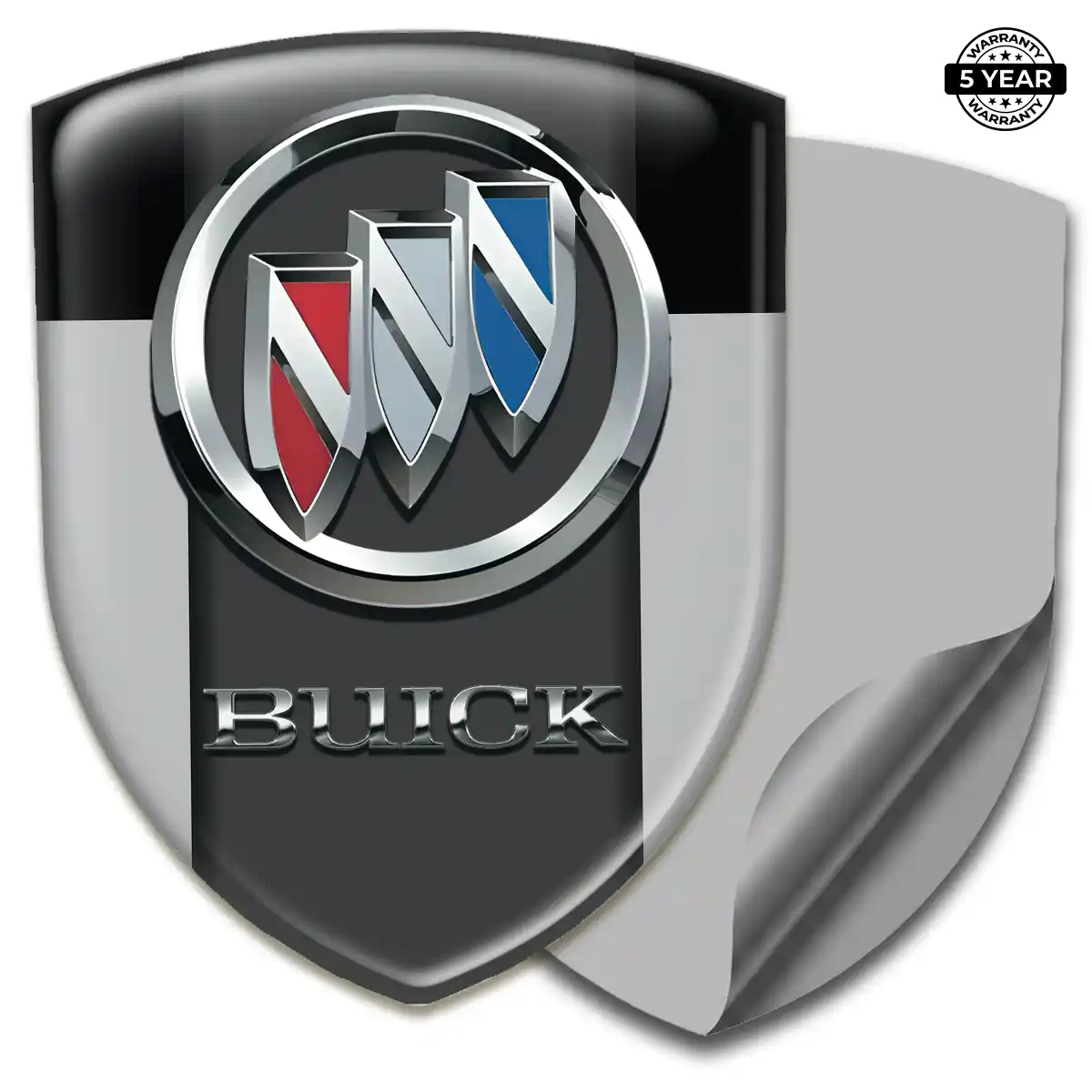 Buick Epoxy Domed Sticker Noble Edition