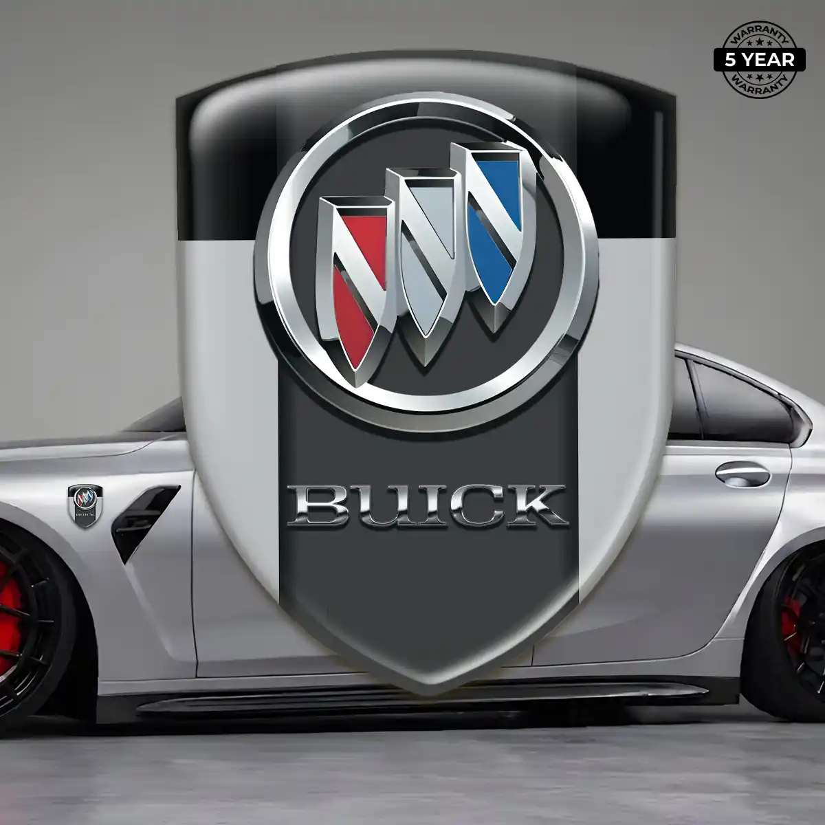 Buick Epoxy Domed Sticker Noble Edition