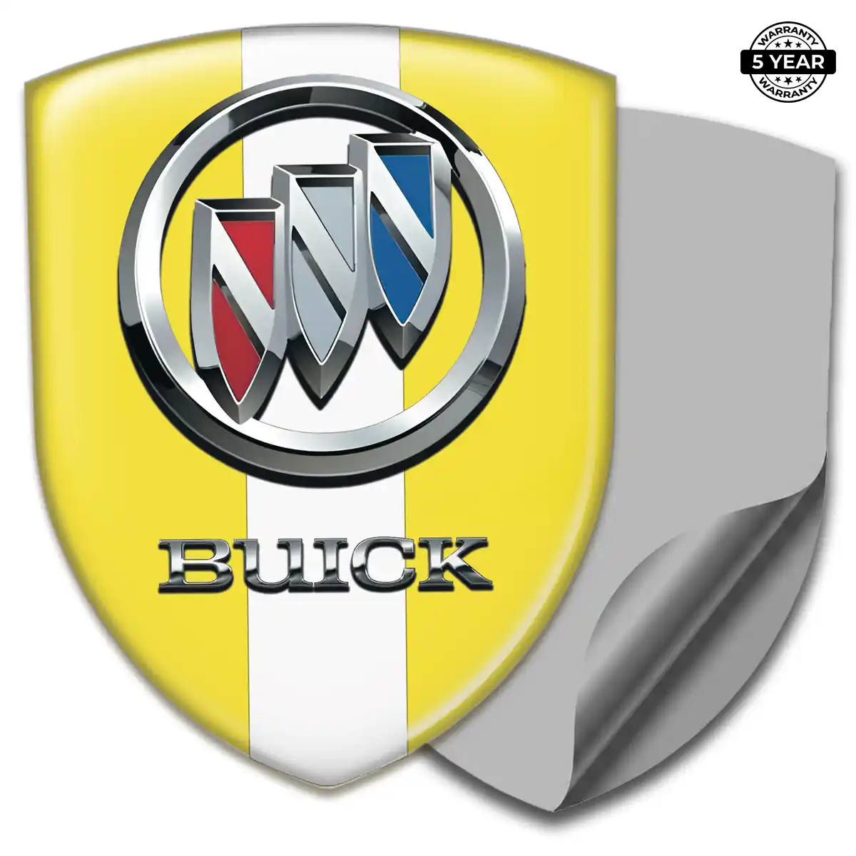 Buick Epoxy Domed Sticker Premium Dome