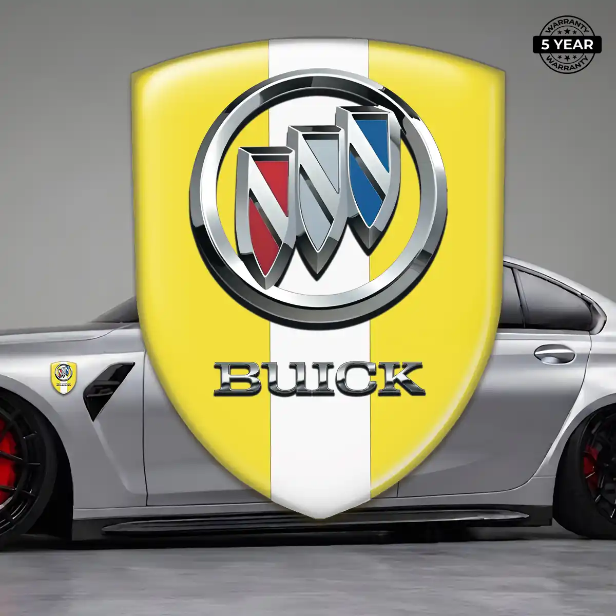 Buick Epoxy Domed Sticker Premium Dome