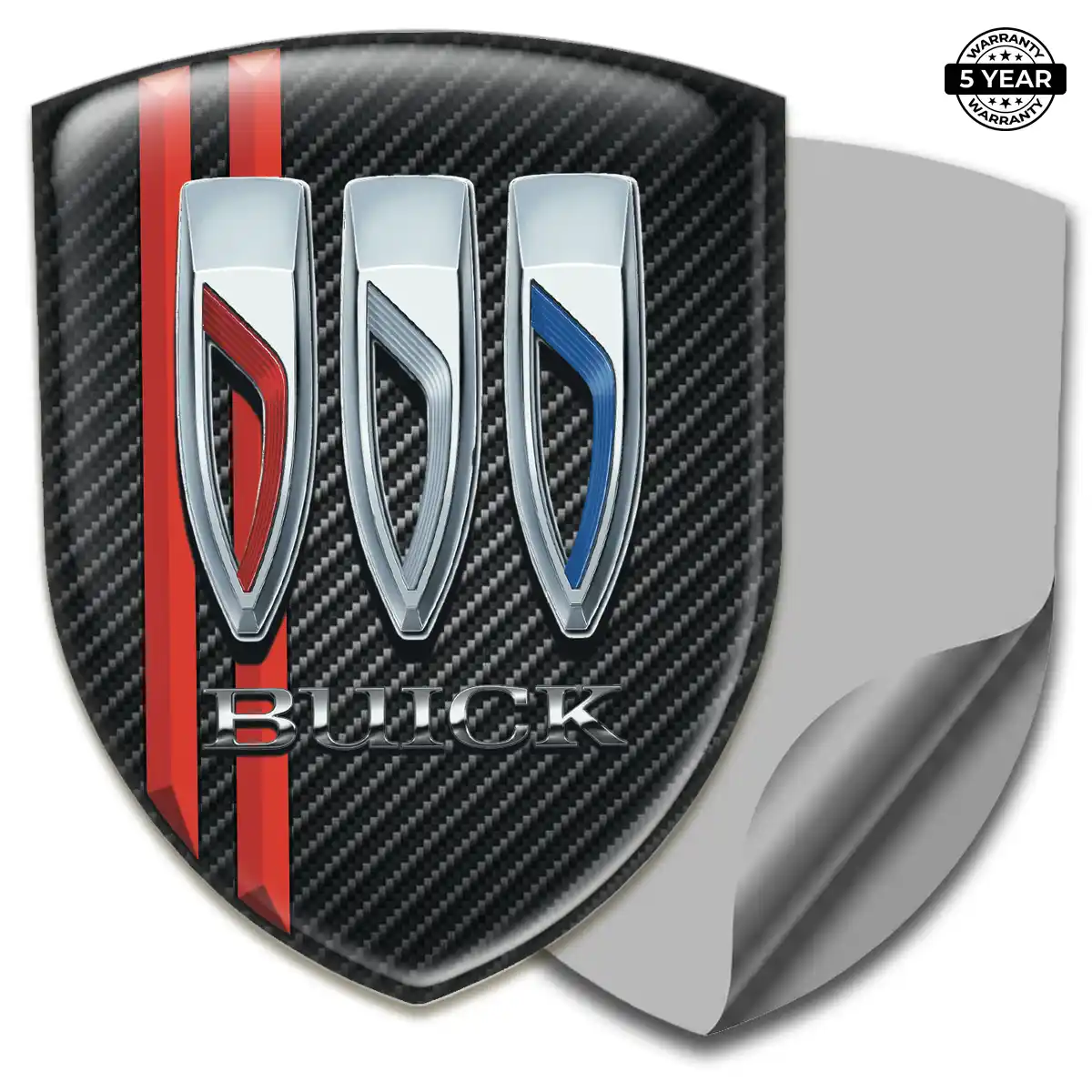 Buick Epoxy Domed Sticker Superior Craft