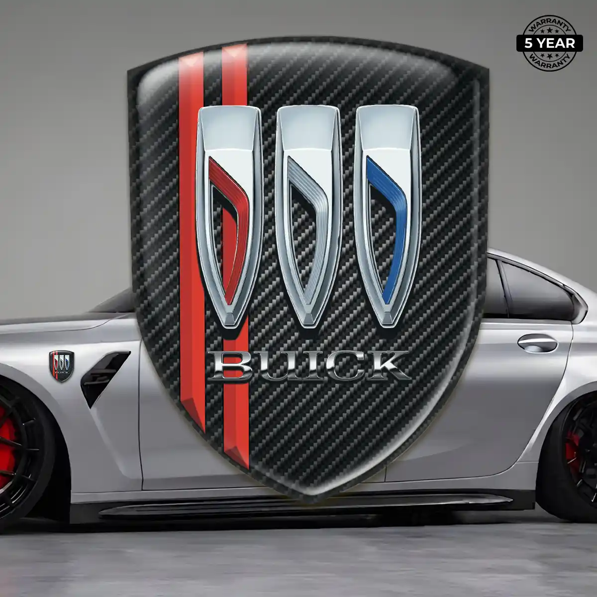 Buick Epoxy Domed Sticker Superior Craft